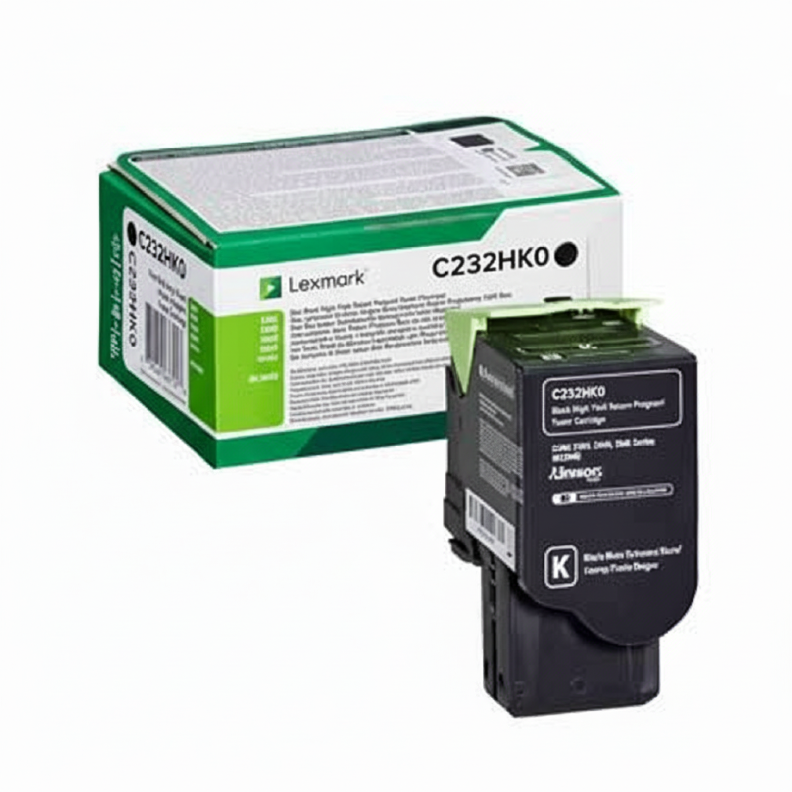 Toner Oryginalny Lexmark C232 (C232HK0) (Czarny)