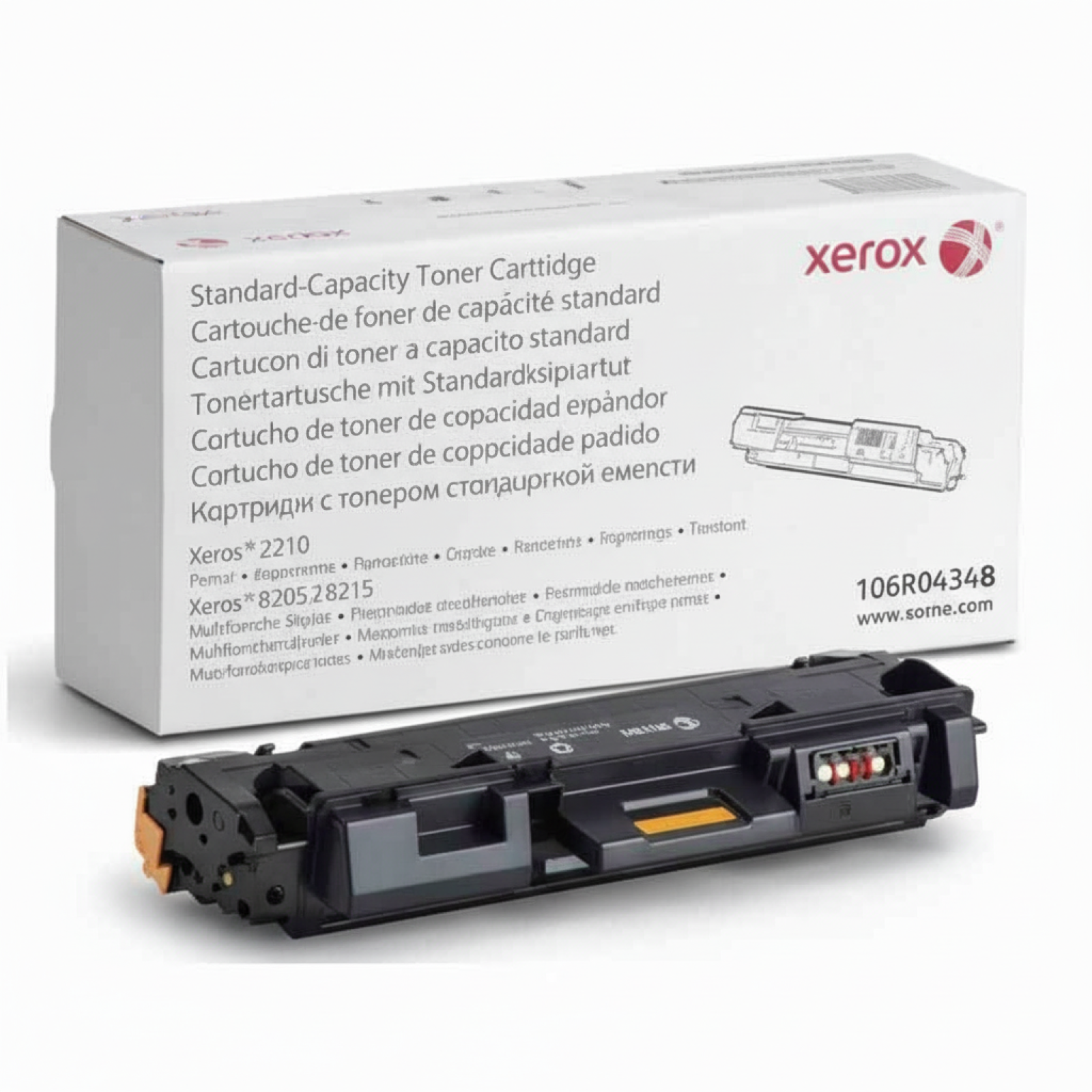 Toner Oryginalny Xerox B205 210 215 (106R04348) (Czarny)
