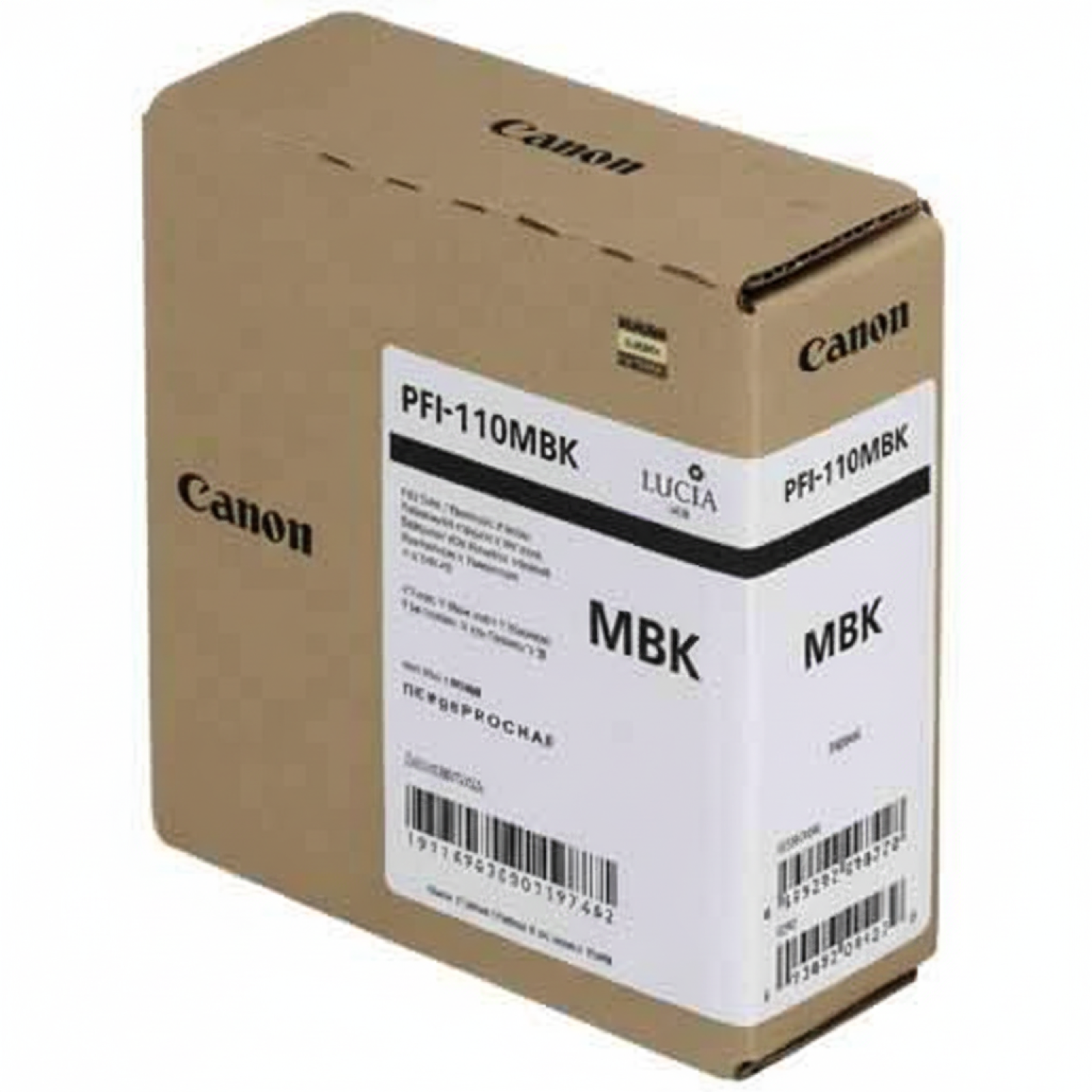 Tusz Oryginalny Canon PFI-110MBK (2363C001) (Czarny matowy)