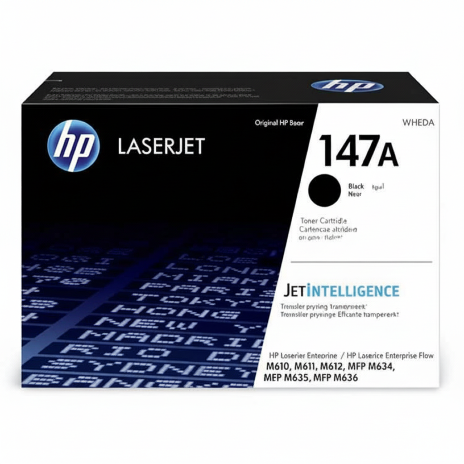 Toner Oryginalny HP 147A (W1470A) (Czarny)