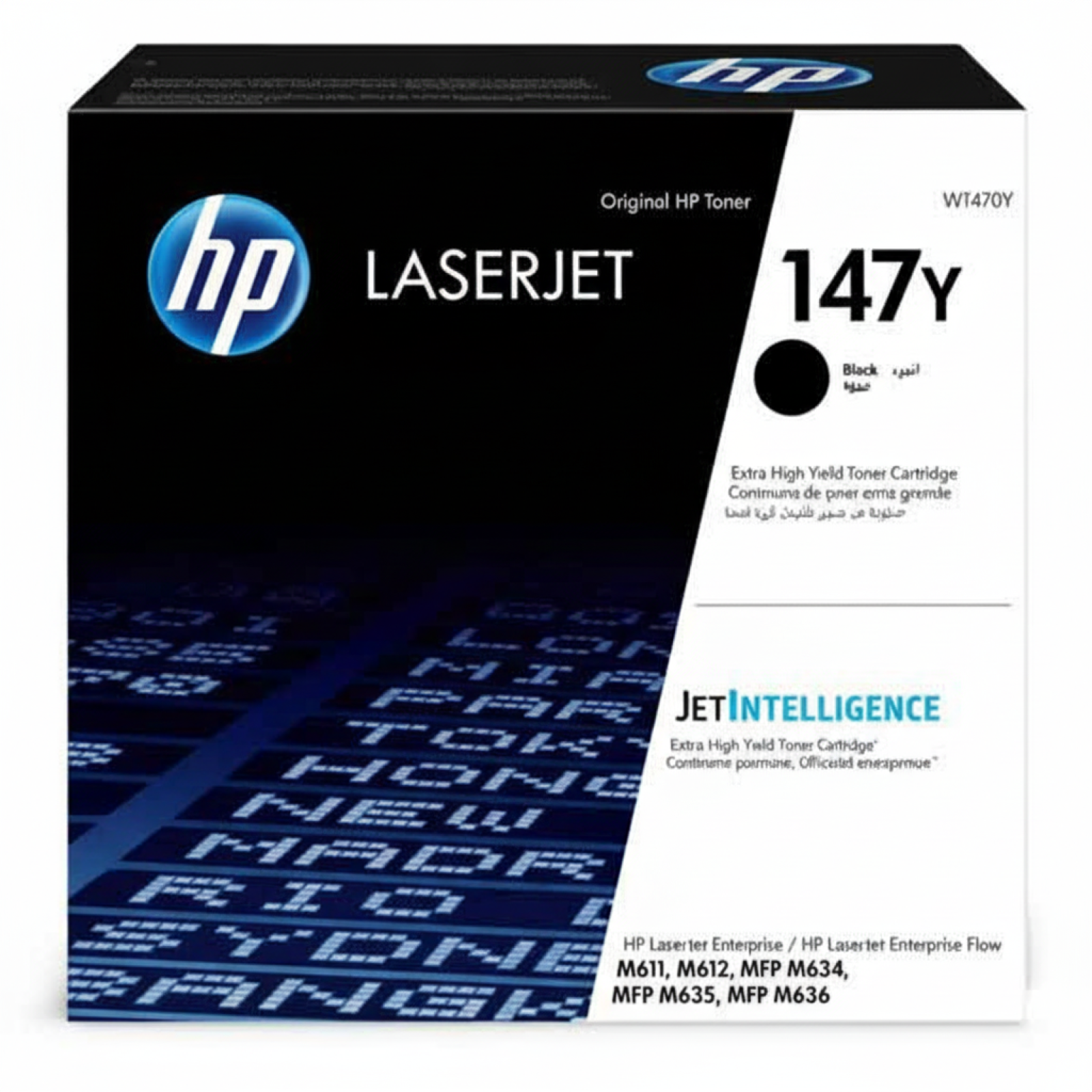 Toner Oryginalny HP 147Y (W1470Y) (Czarny)