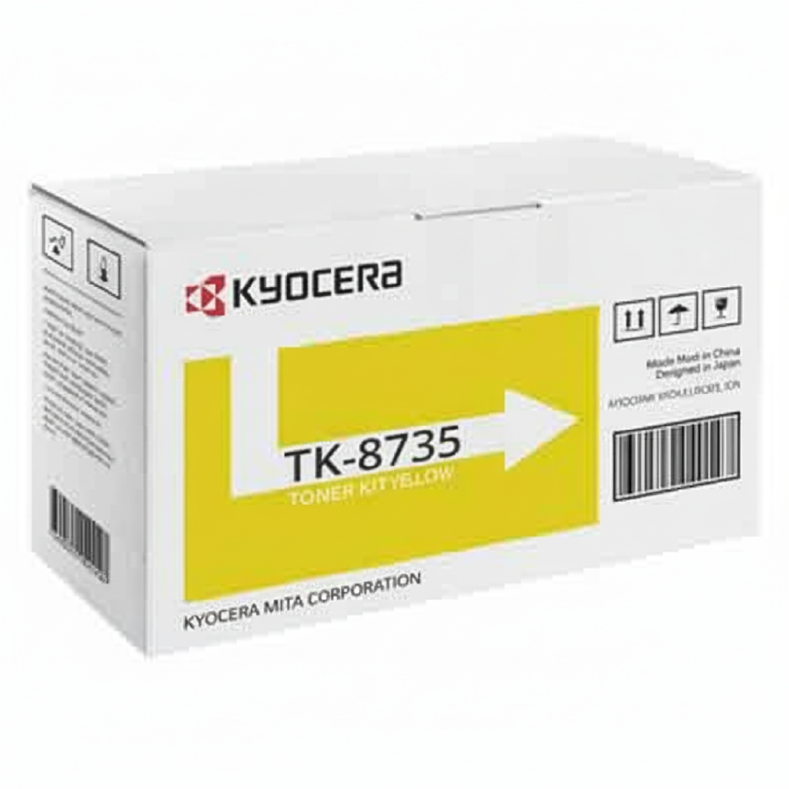 Toner Oryginalny Kyocera TK-8735Y (1T02XNANL0) (Żółty)