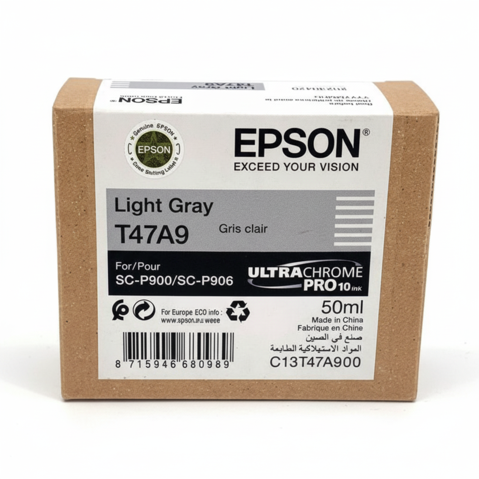 Tusz Oryginalny Epson T47A9 (C13T47A900) (Jasny szary)