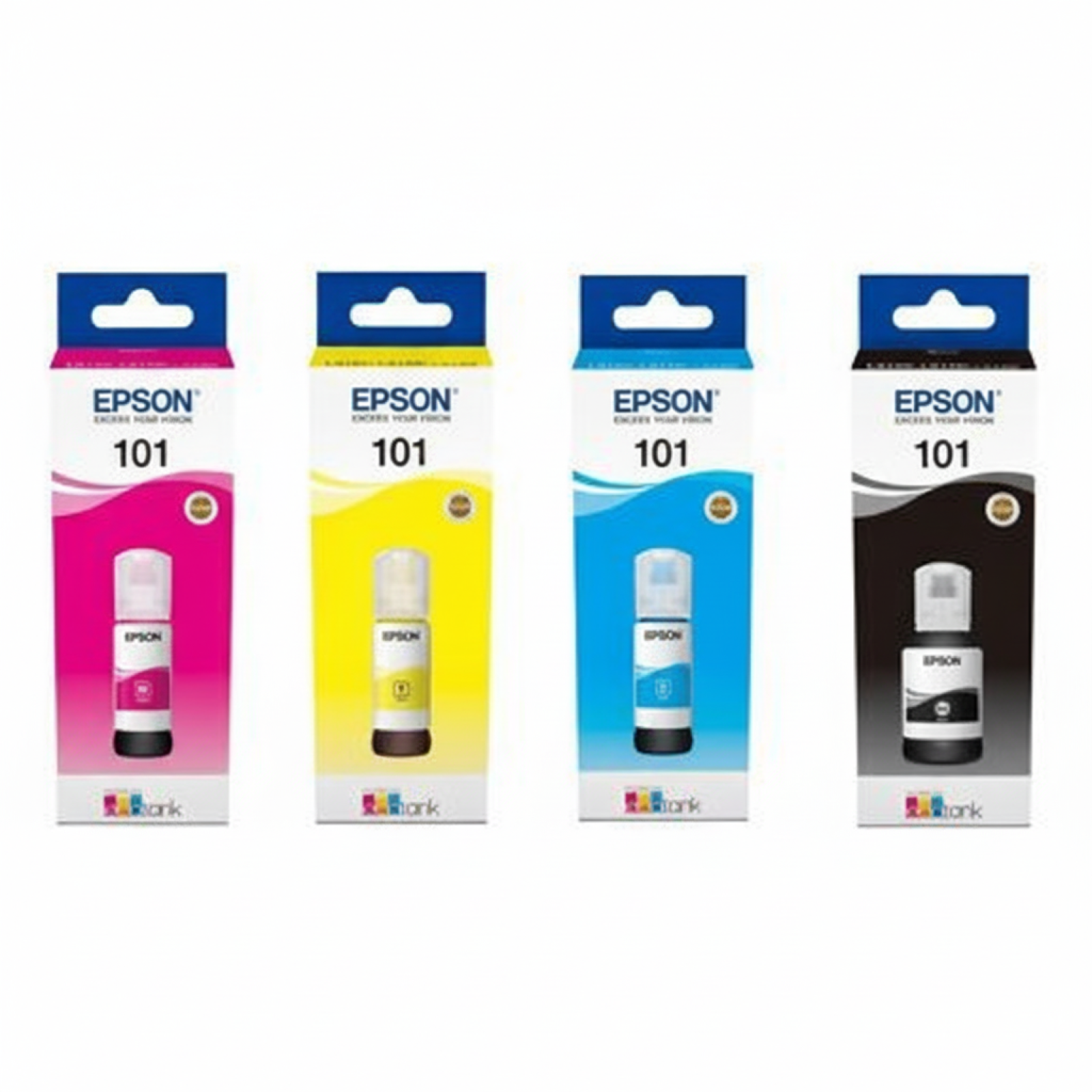 Tusze Oryginalne Epson 101 CMYK (C13T03V64A) (komplet)