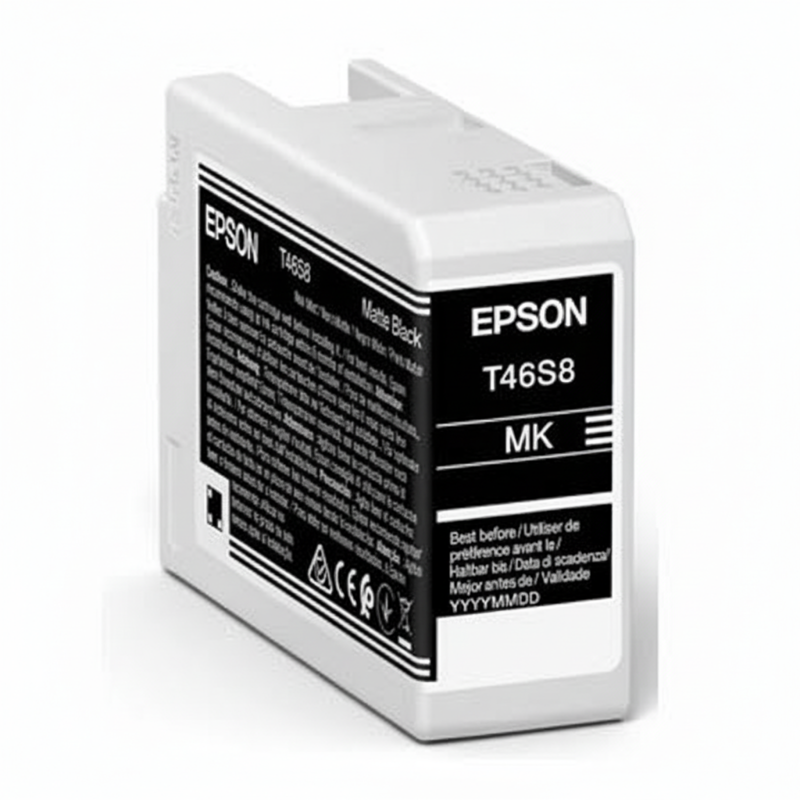 Tusz Oryginalny Epson T46S8 (C13T46S800) (Czarny matowy)