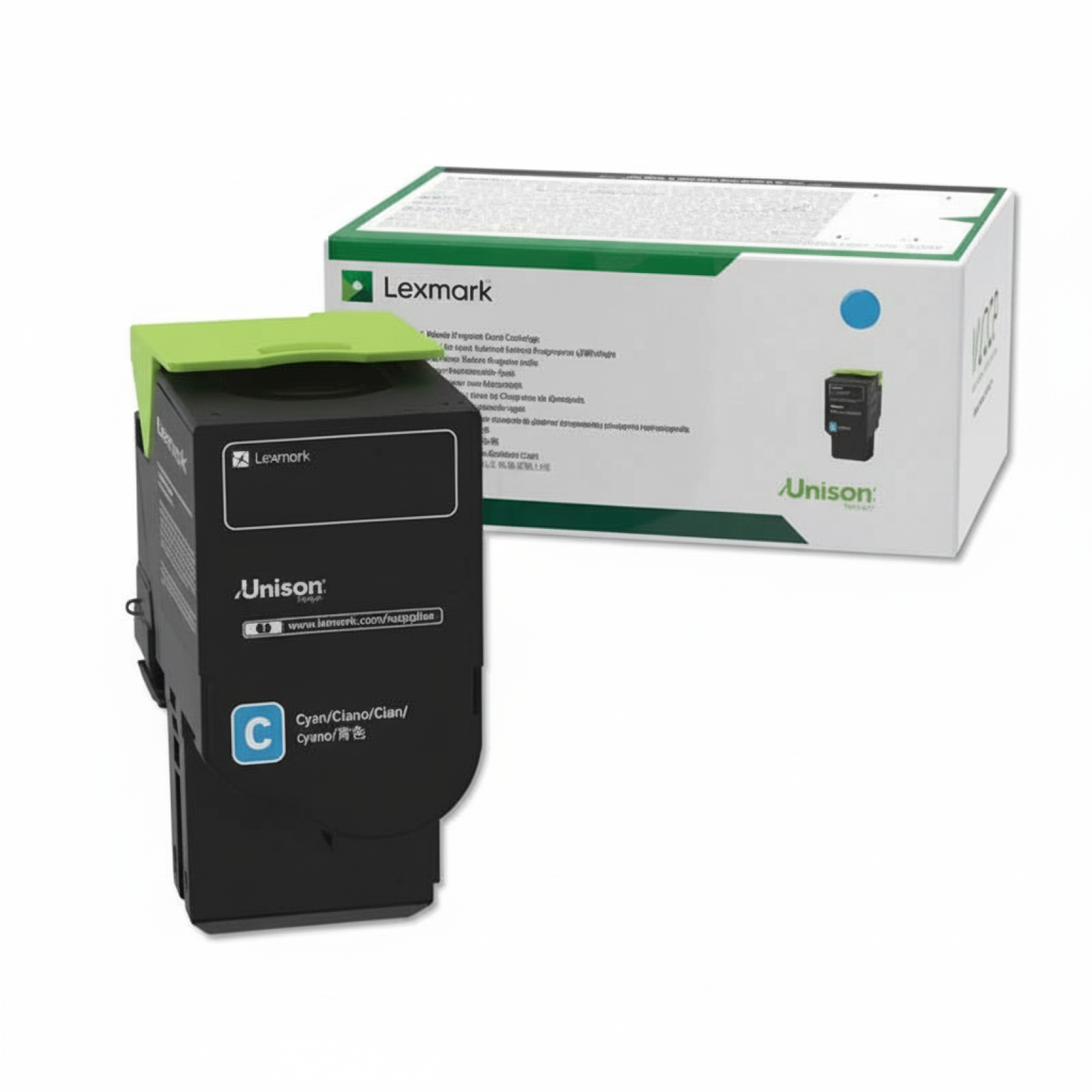 Toner Oryginalny Lexmark 78C2XC0 (78C2XC0, 78C2XCE) (Błękitny)