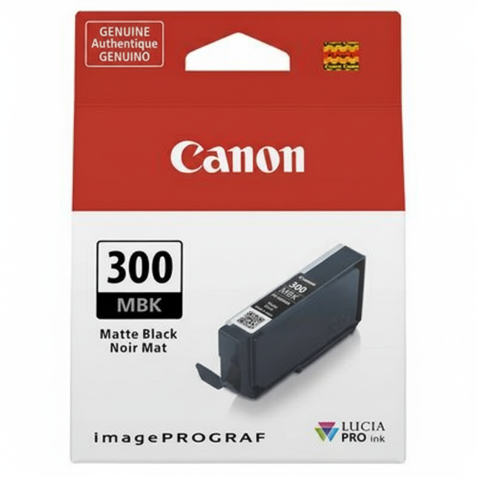 Tusz Oryginalny Canon PFI-300MBK (PFI300MBK) (Czarny matowy)