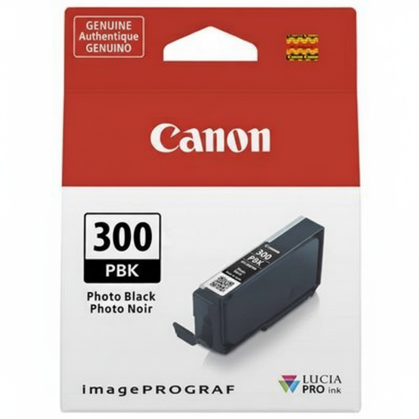 Tusz Oryginalny Canon PFI-300PBK (PFI300PBK) (Czarny Foto)