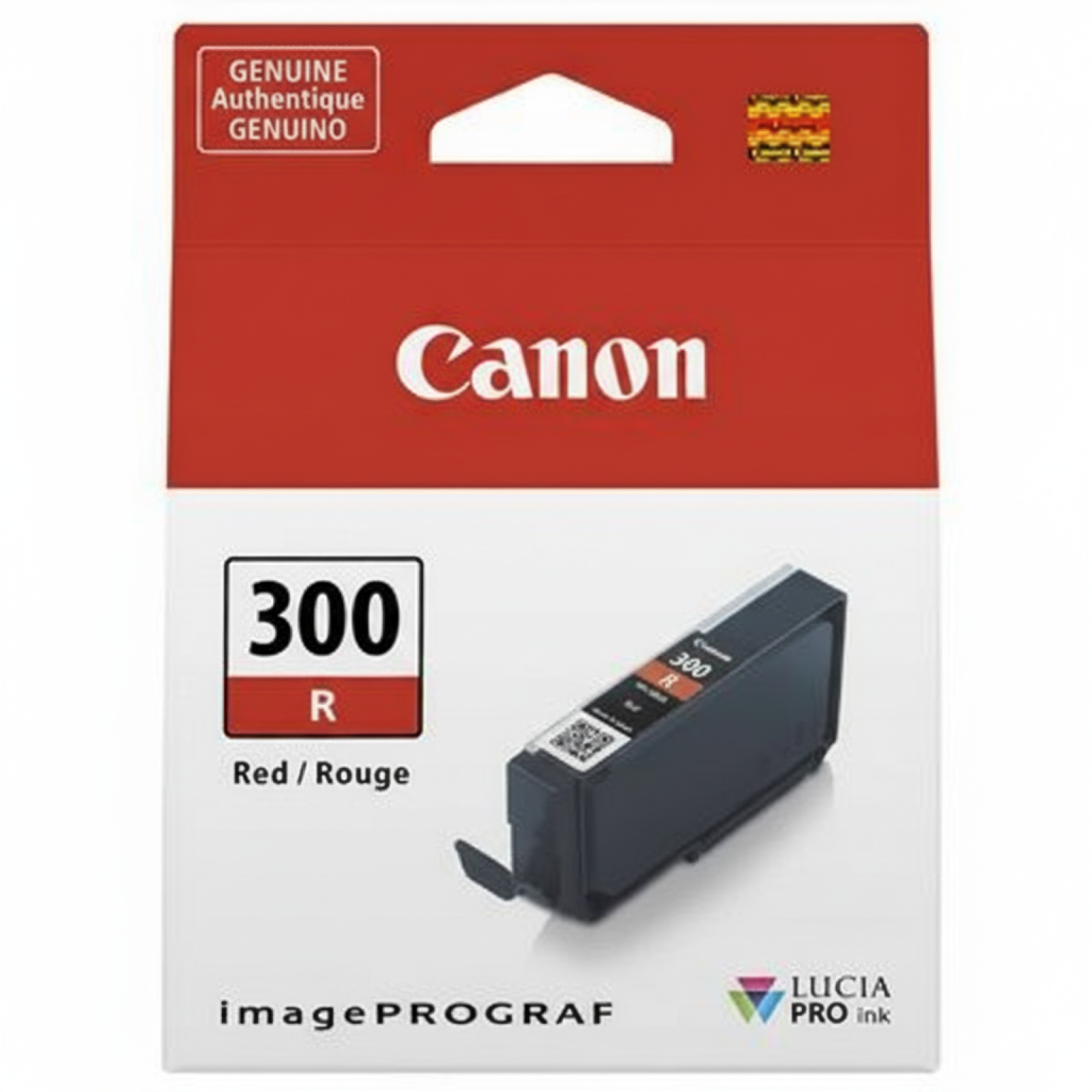 Tusz Oryginalny Canon PFI-300R (PFI300R) (Czerwony)