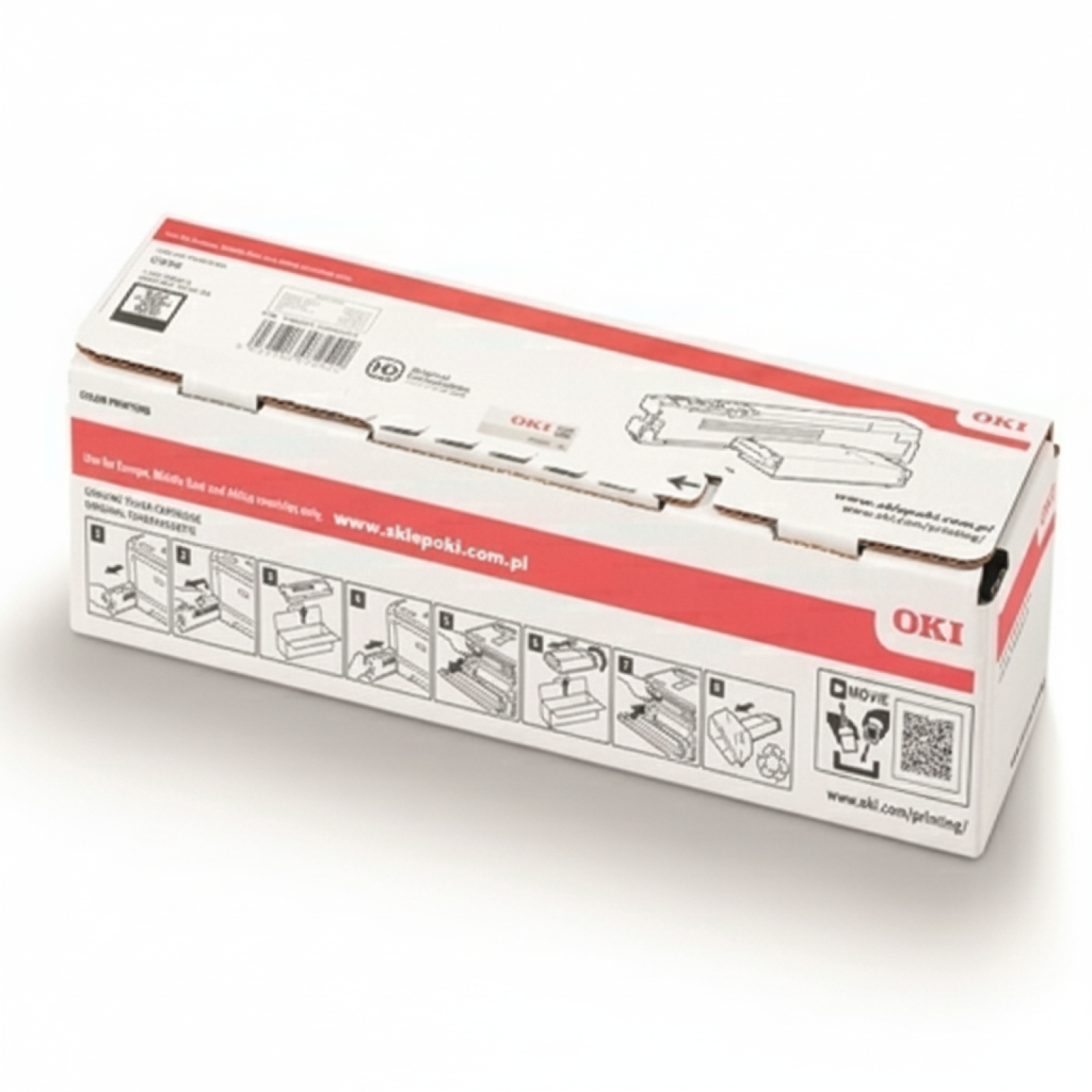 Toner Oryginalny Oki C650 (09006130) (Czarny)