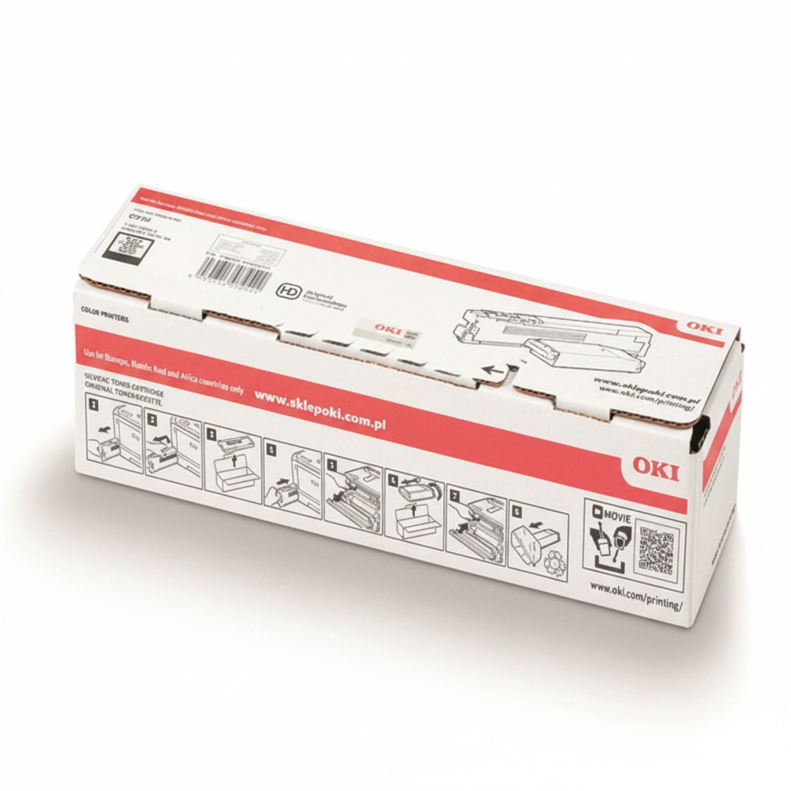 Toner Oryginalny Oki C650 (09006128) (Purpurowy)