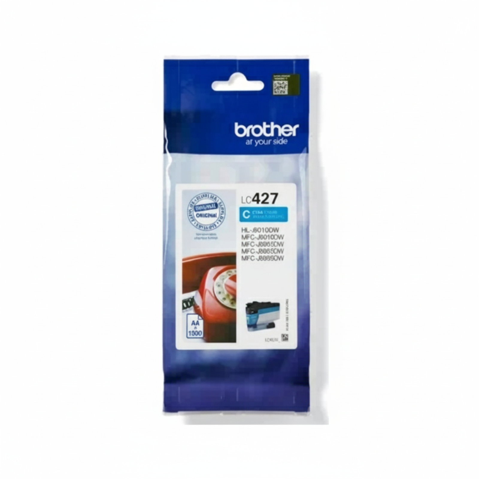 Tusz Oryginalny Brother LC-427 C (LC427C) (Błękitny)