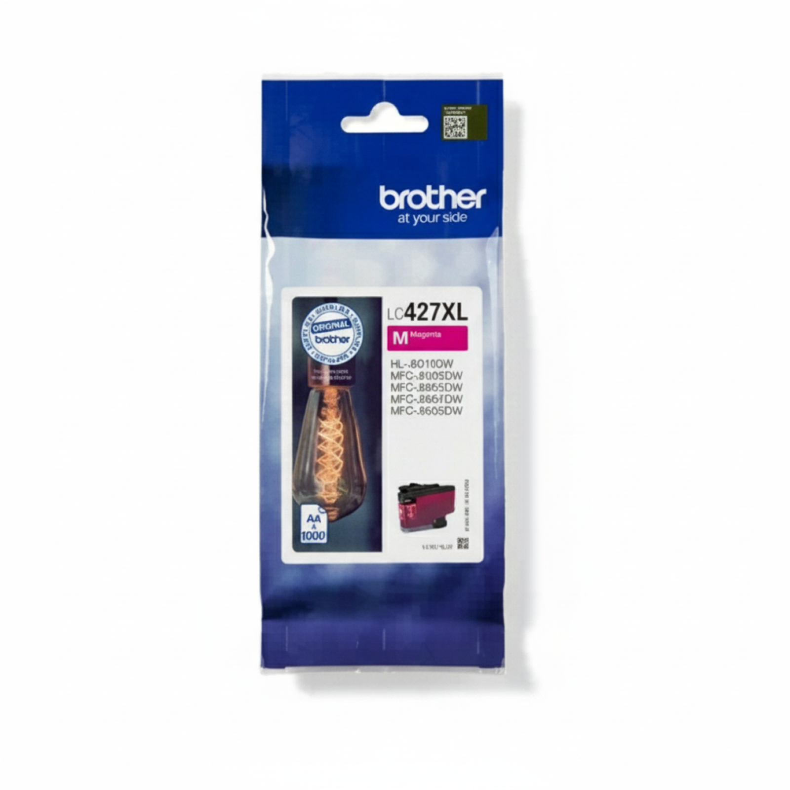 Tusz Oryginalny Brother LC-427 XL M (LC427XLM) (Purpurowy)