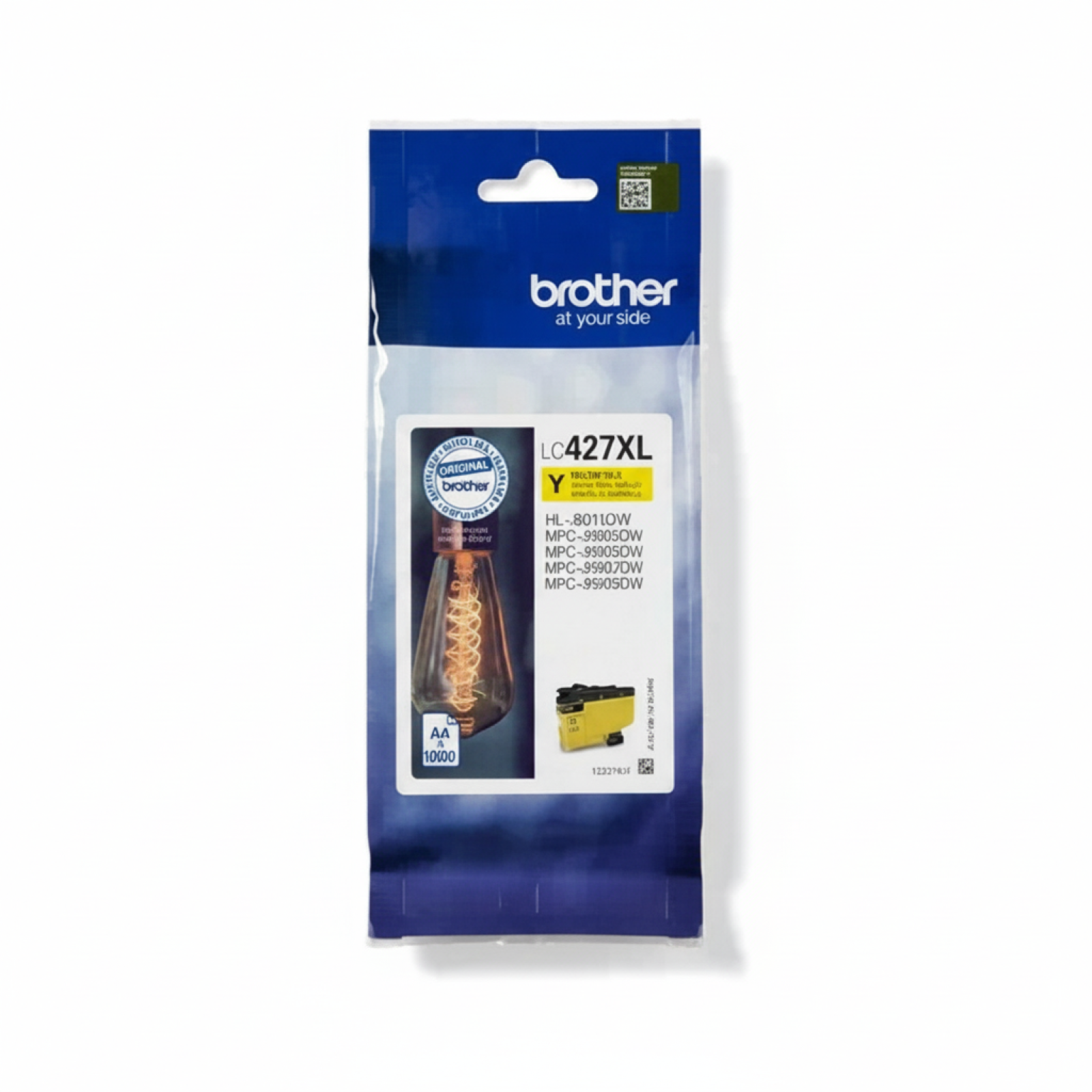 Tusz Oryginalny Brother LC-427 XL Y (LC427XLY) (Żółty)
