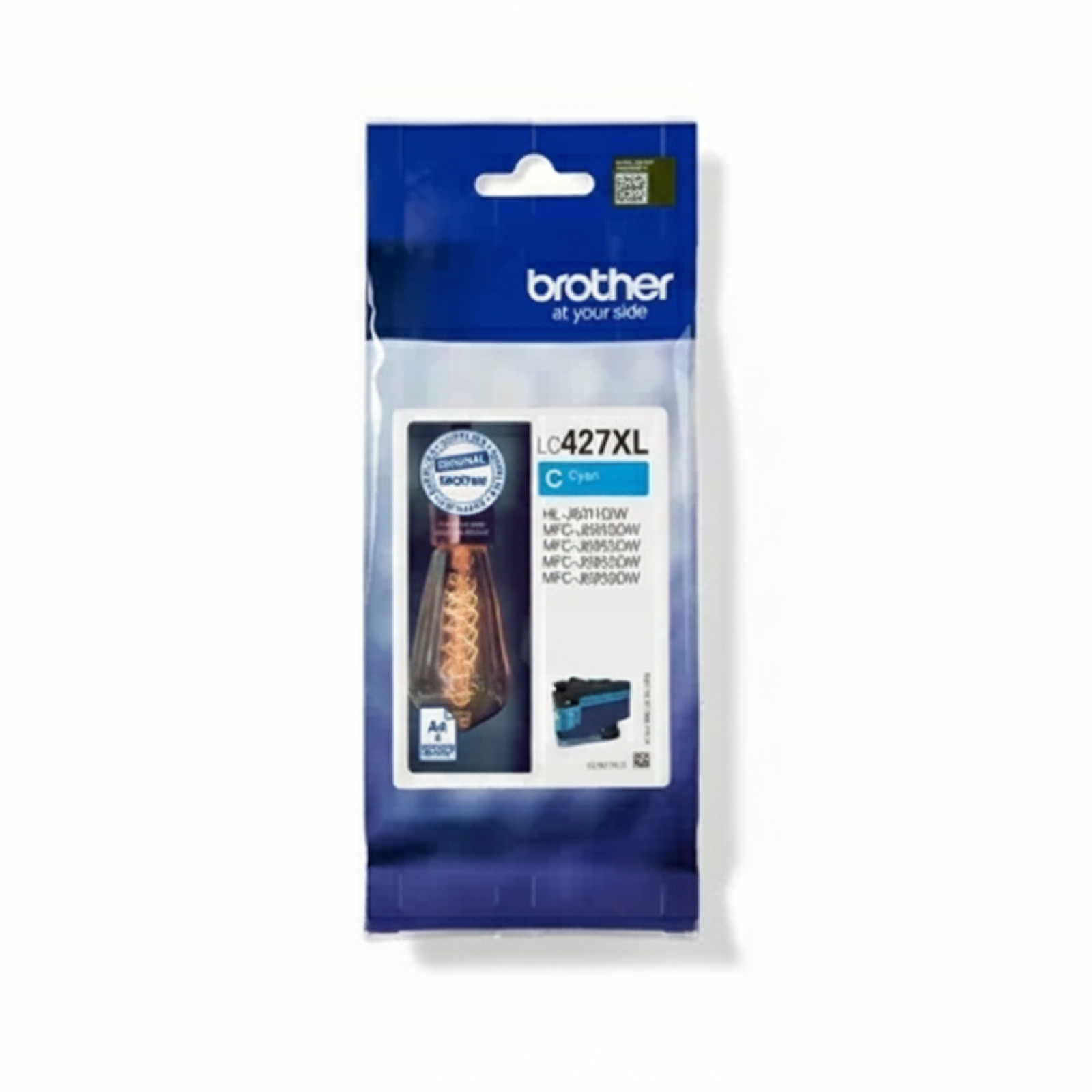 Tusz Oryginalny Brother LC-427 XL C (LC427XLC) (Błękitny)