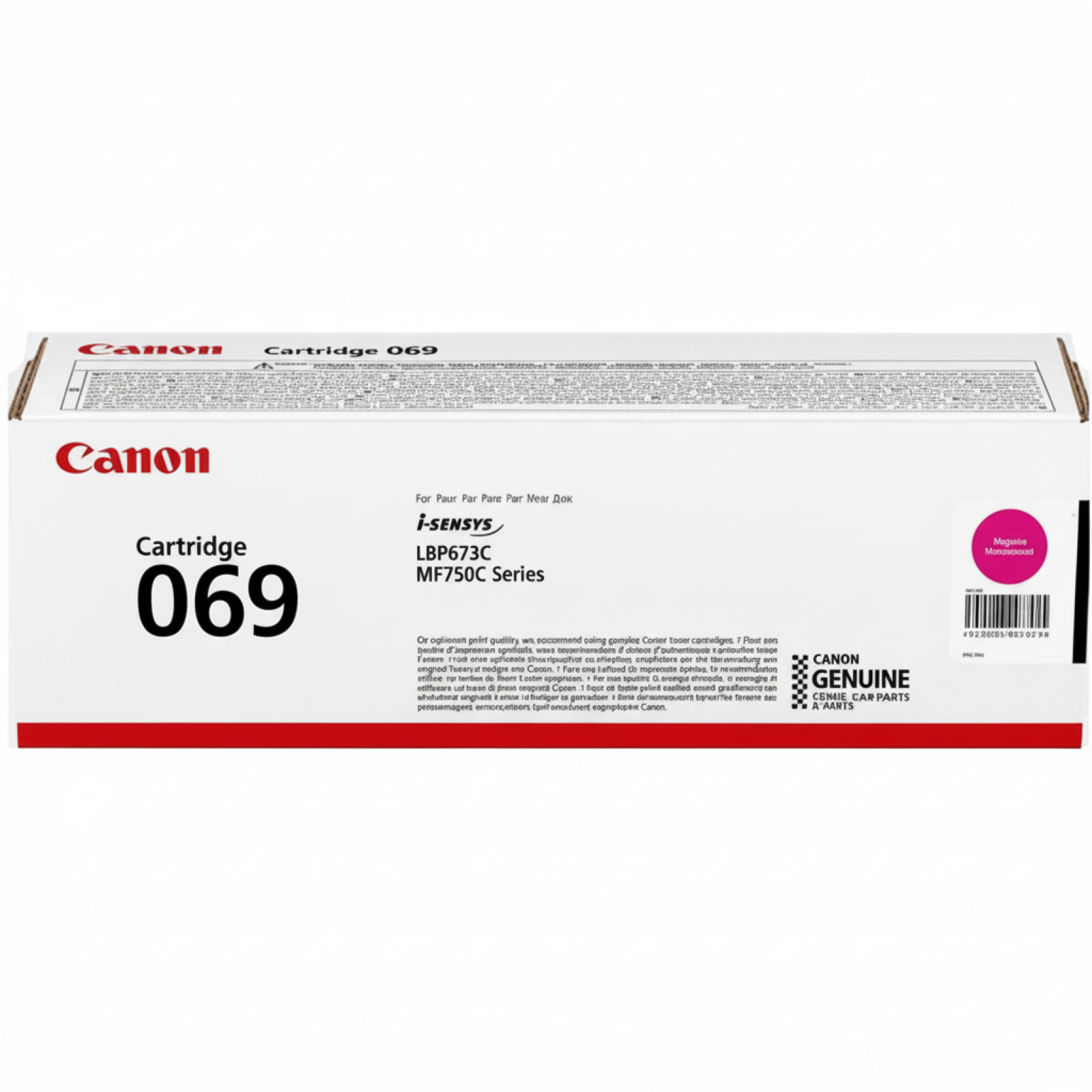 Toner Oryginalny Canon CRG-069 (5092C002) (Purpurowy)