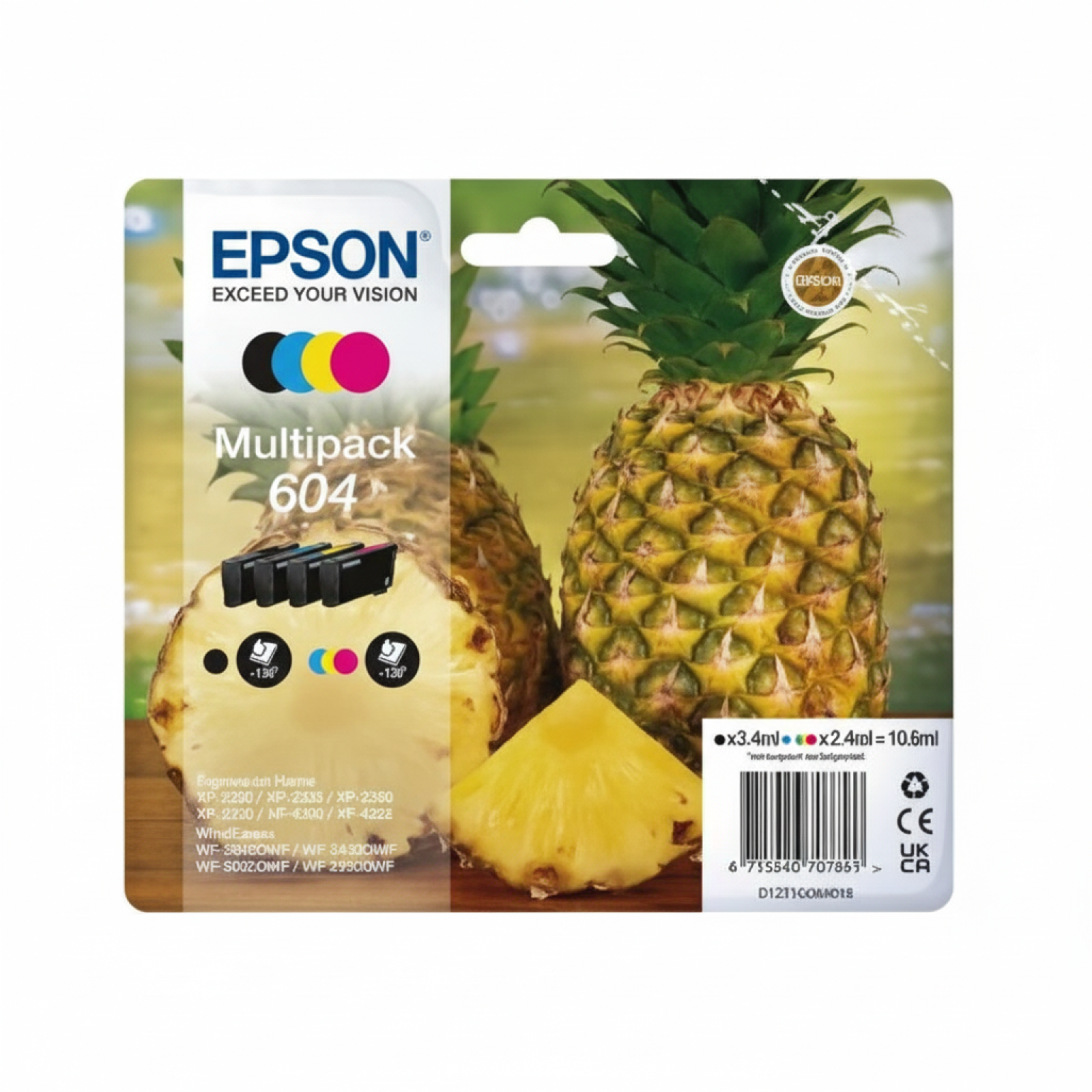 Tusze Oryginalne Epson 604 (C13T10G64010) (komplet)