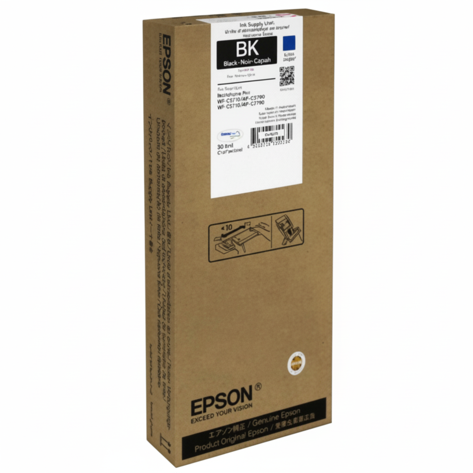 Tusz Oryginalny Epson T11C1 (C13T11C140) (Czarny)