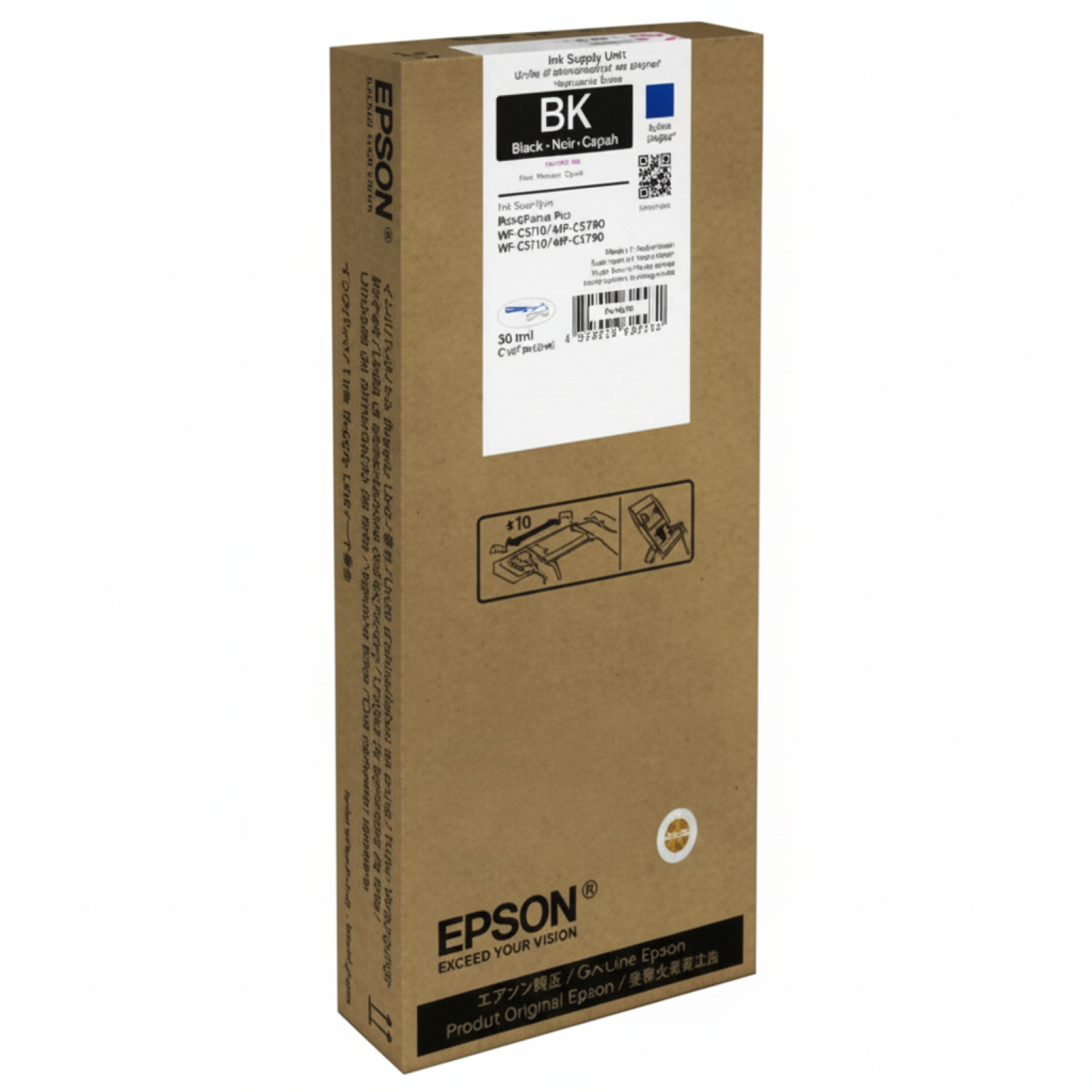 Tusz Oryginalny Epson T11E1 XXL (C13T11E140) (Czarny)