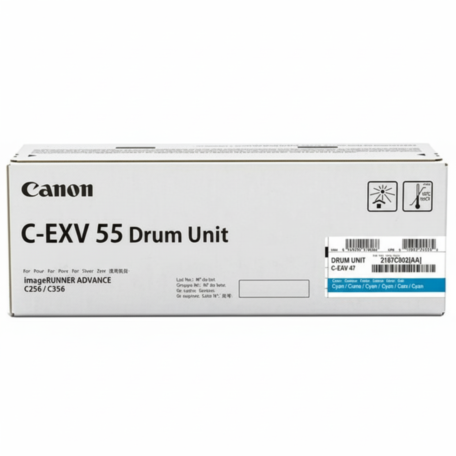 Bęben Oryginalny Canon C-EXV 55 C (2187C002) (Błękitny)