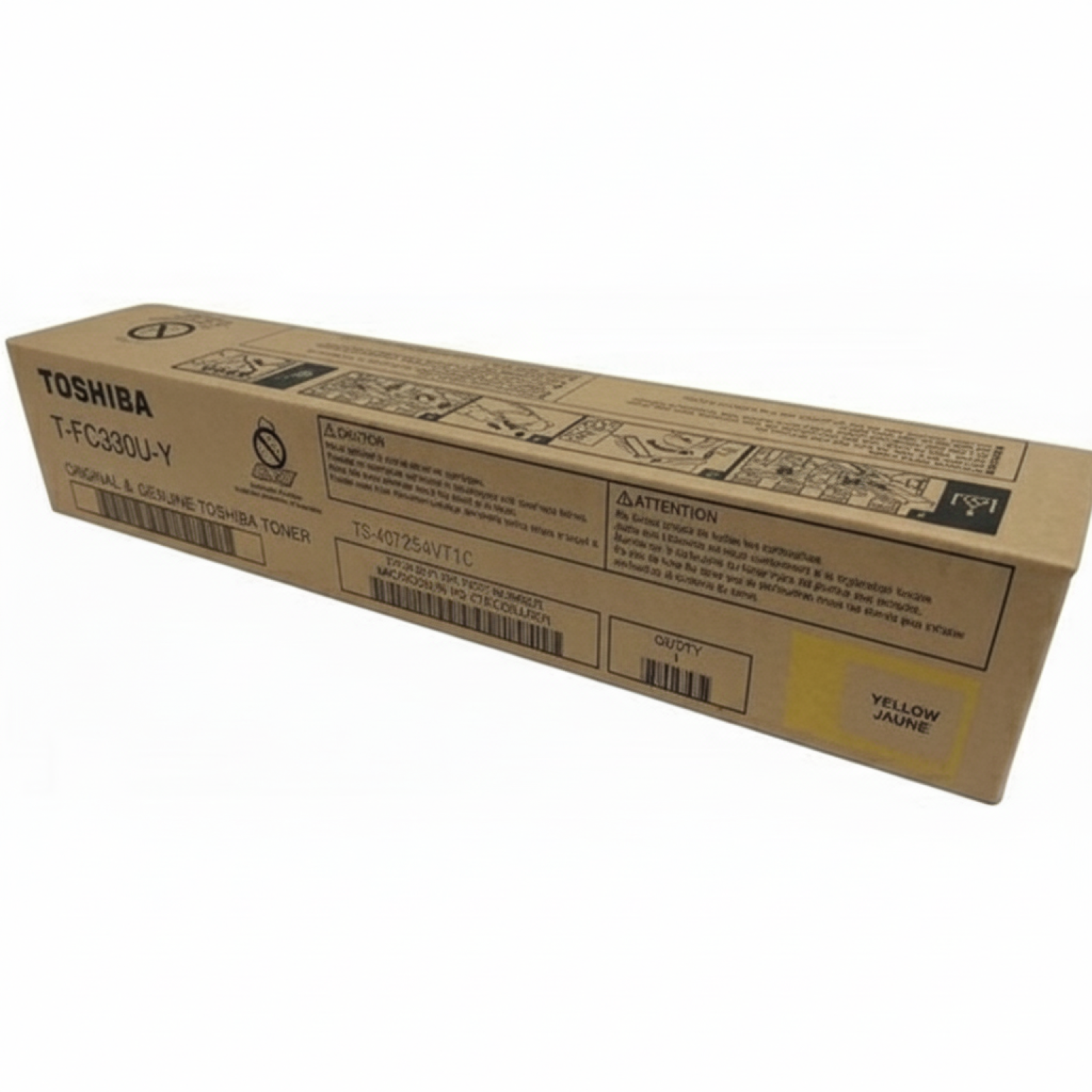 Toner Oryginalny Toshiba T-FC-330EY (6AG00009143) (Żółty)