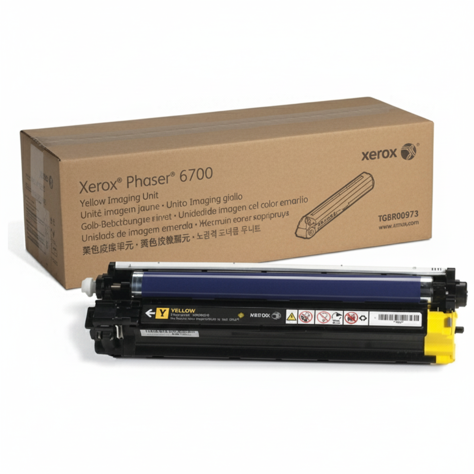 Toner Oryginalny Xerox 6700 (108R00973) (Żółty)