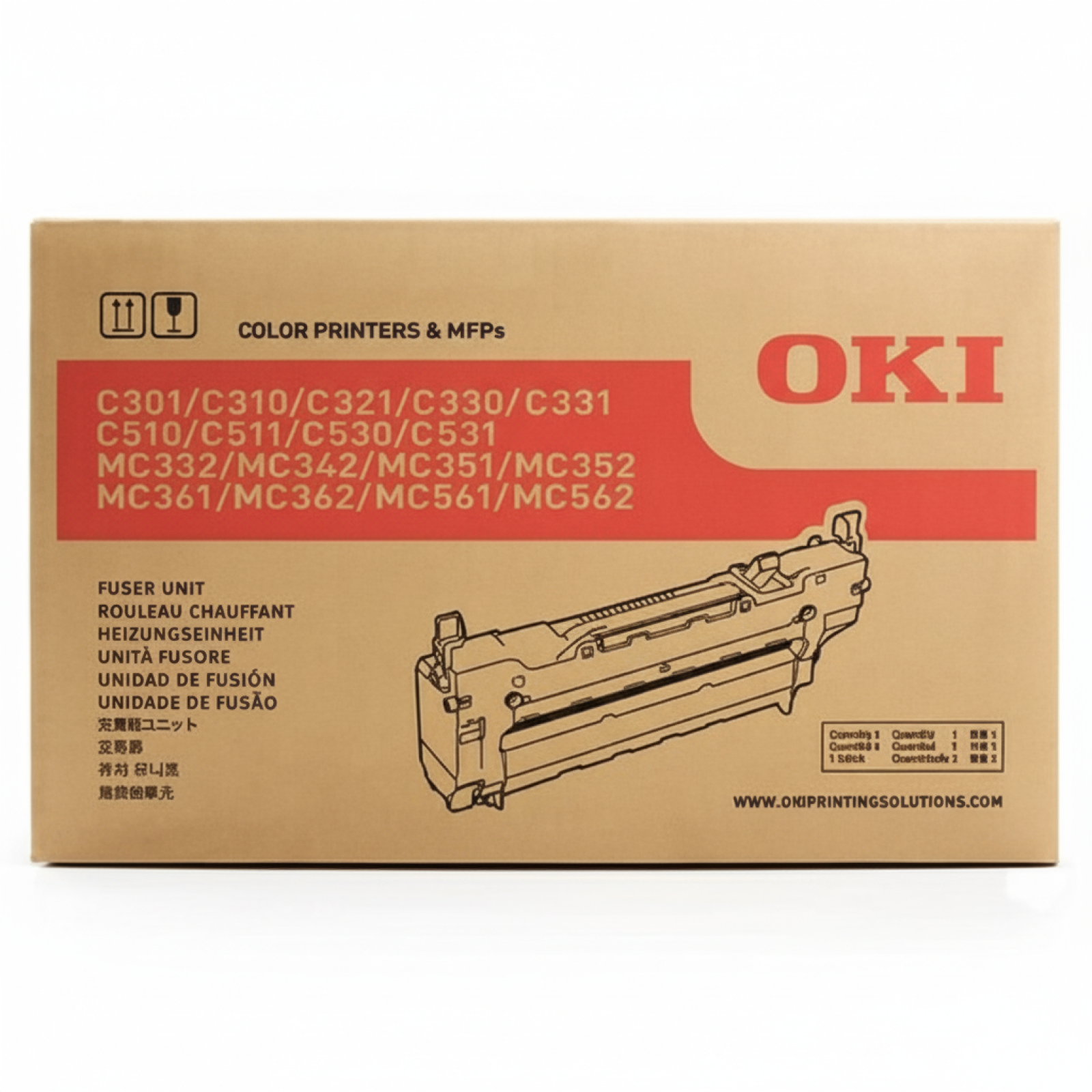 Zespół Grzewczy Oryginalny Oki C310 (44472603)