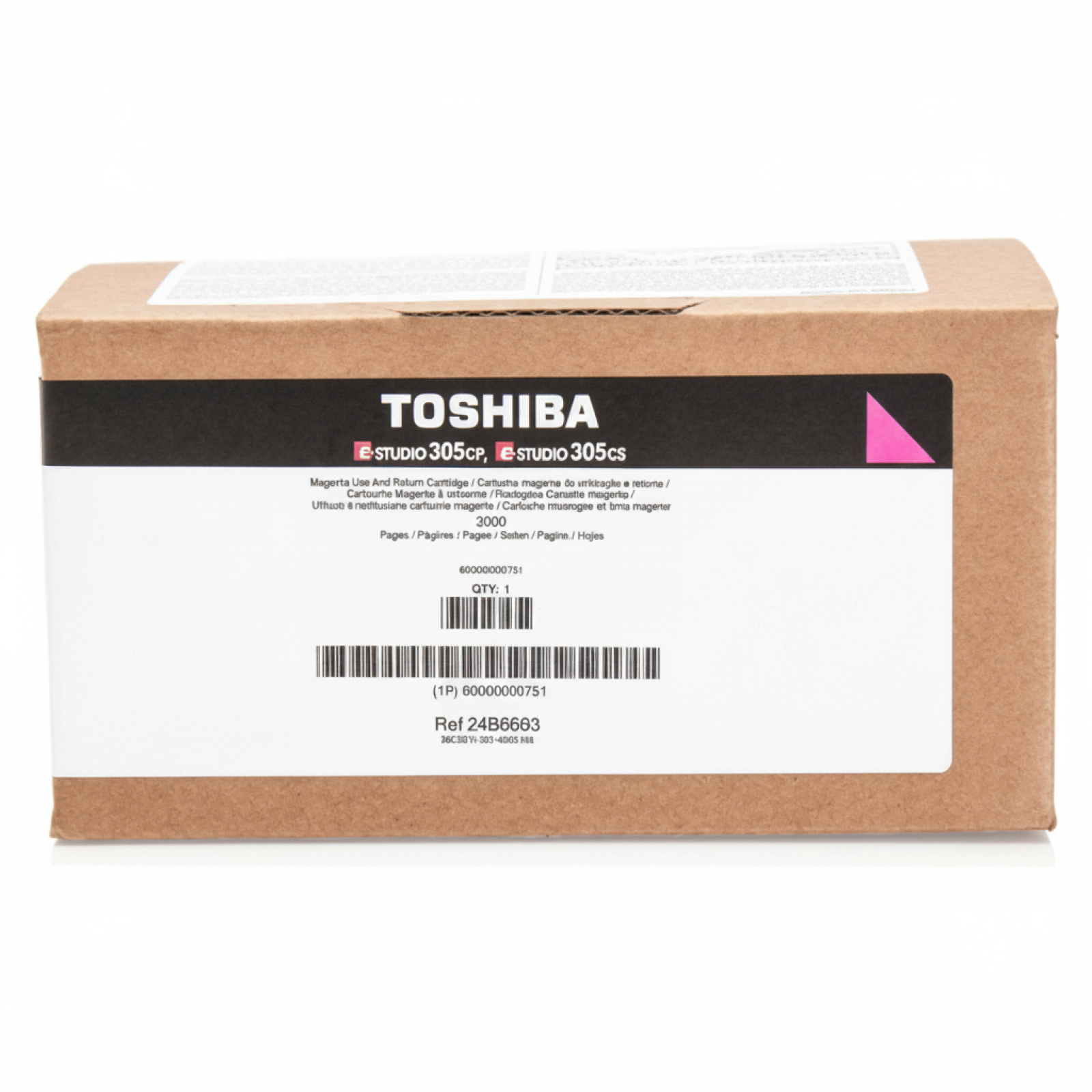 Toner Oryginalny Toshiba T-305PMR (6B000000751) (Purpurowy)