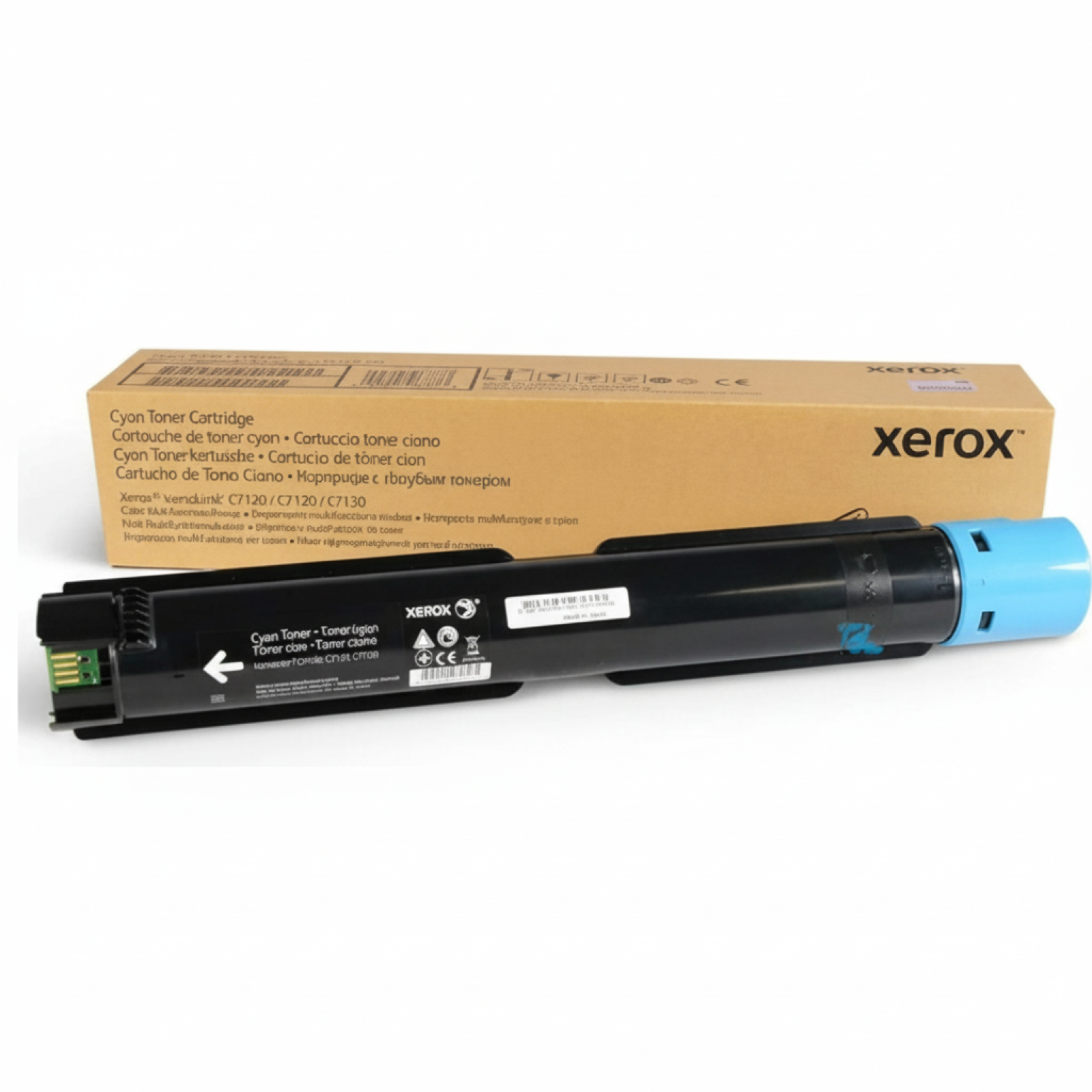 Toner Oryginalny Xerox C7120 C7125 C7130 (006R01829) (Błękitny)
