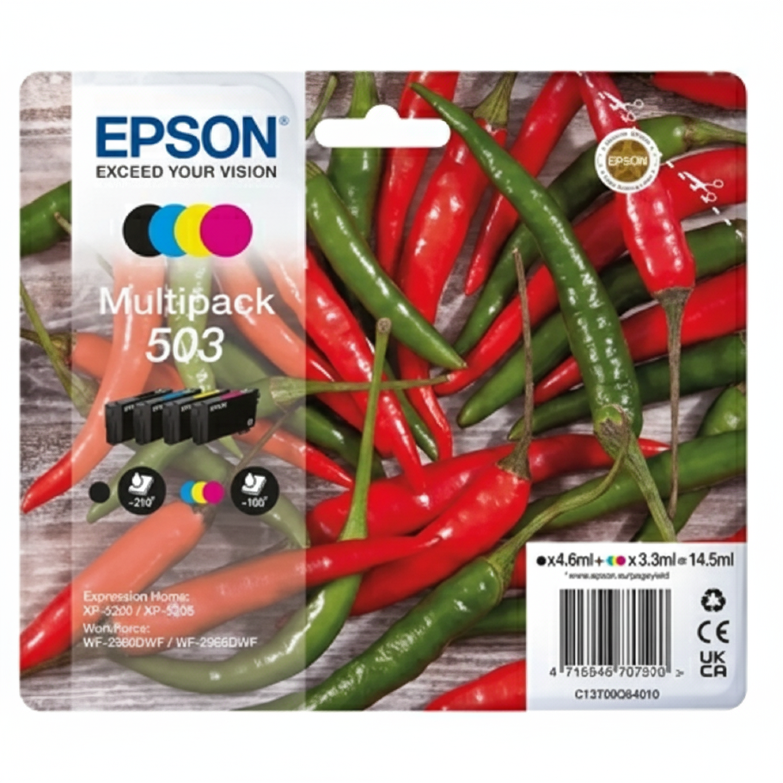 Tusz Oryginalny Epson 503 (C13T09Q64010)