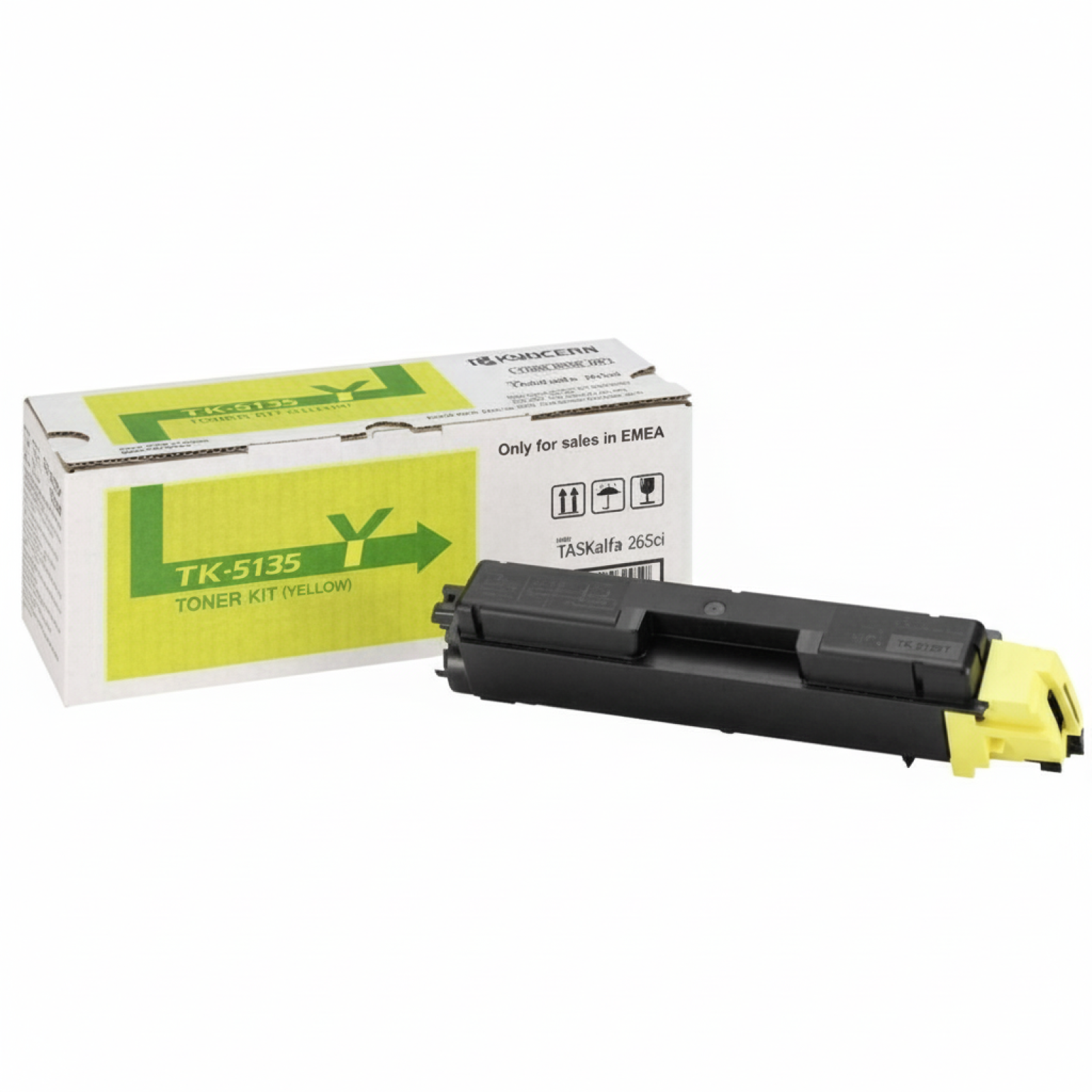 Toner Oryginalny Kyocera TK-5135Y (1T02PAANL0) (Żółty)