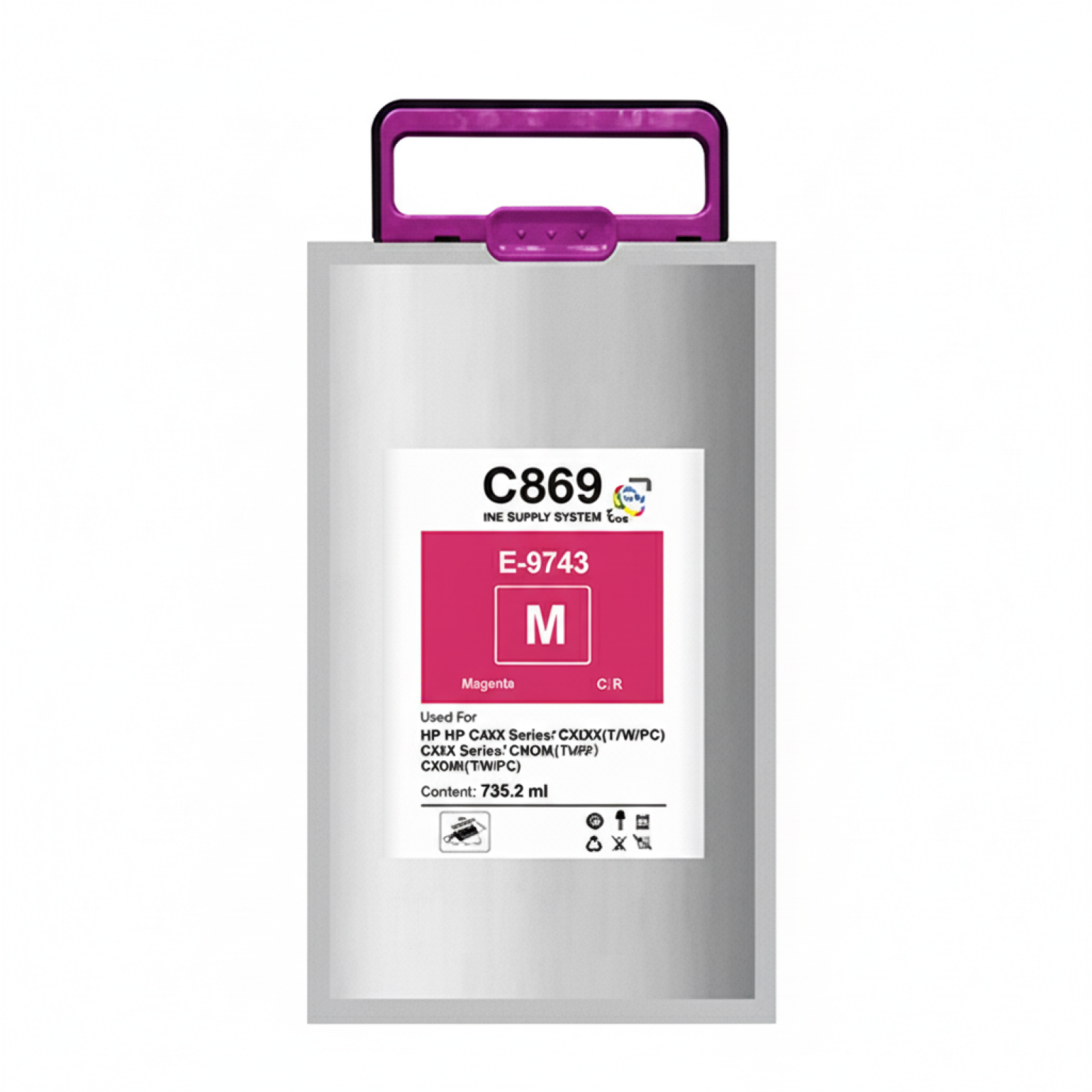 Tusz Zamiennik T9743 do Epson (C13T974300) (Purpurowy)