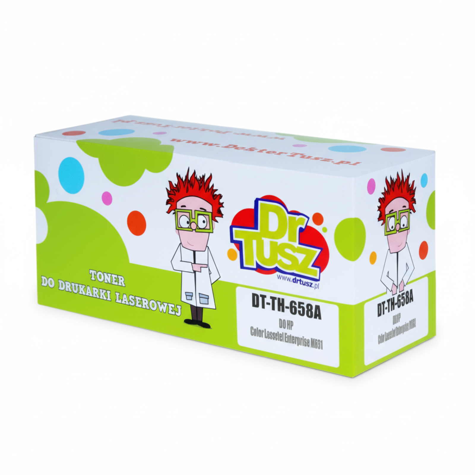 Toner Zamiennik 658A do HP (W2001A) (Błękitny)