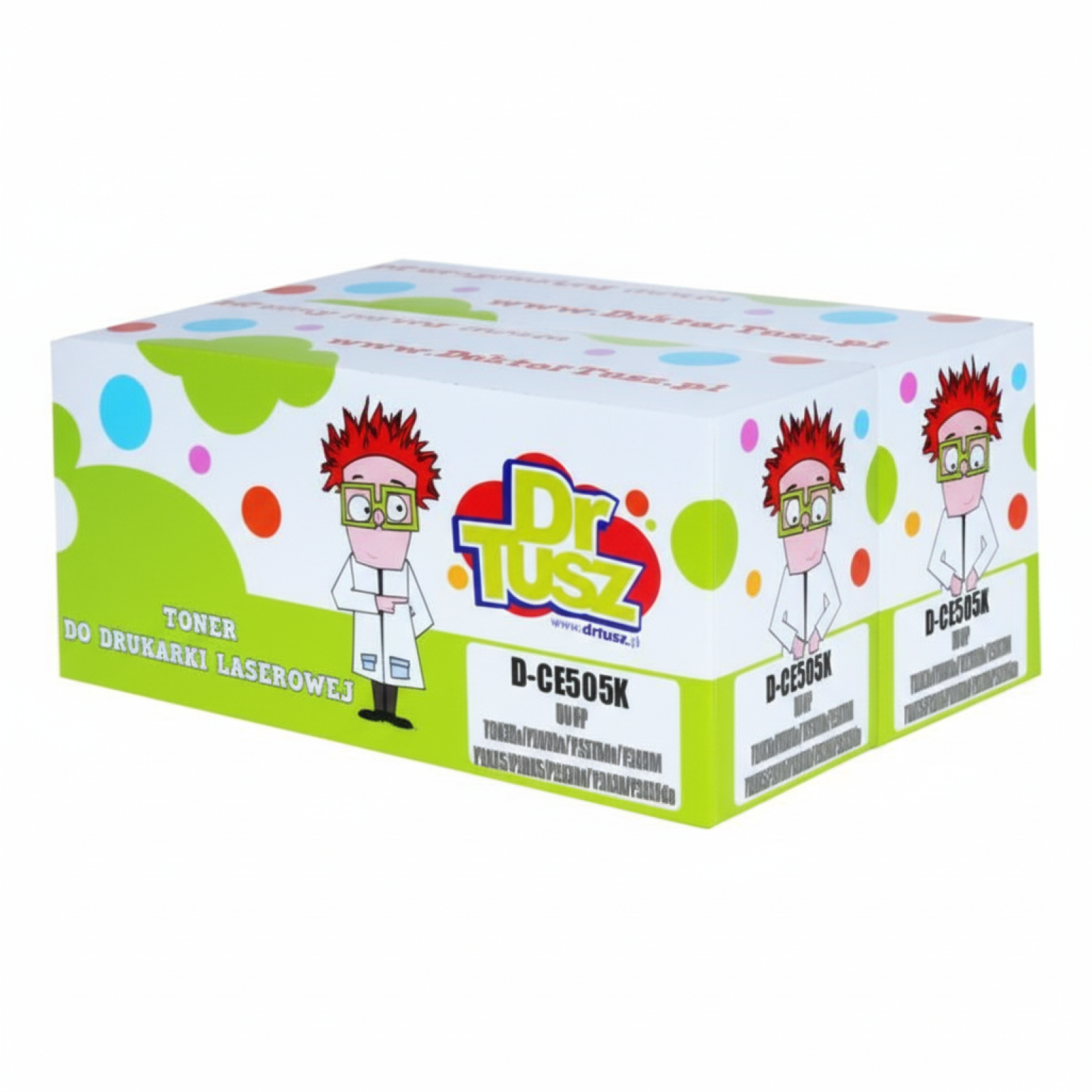 Tonery Zamienniki 05X do HP (CE505XD) (Czarne) (dwupak)