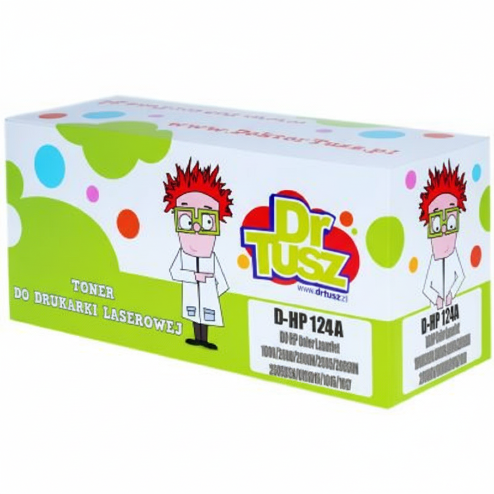 Toner Zamiennik 124A do HP (Q6001A) (Błękitny)