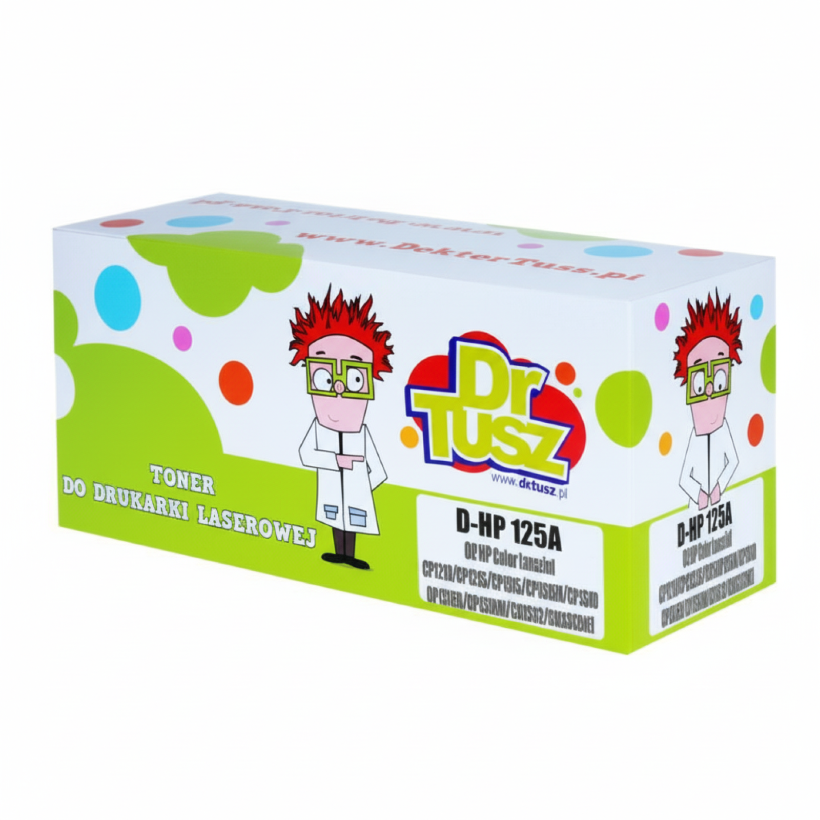 Toner Zamiennik 125A do HP (CB541A) (Błękitny)