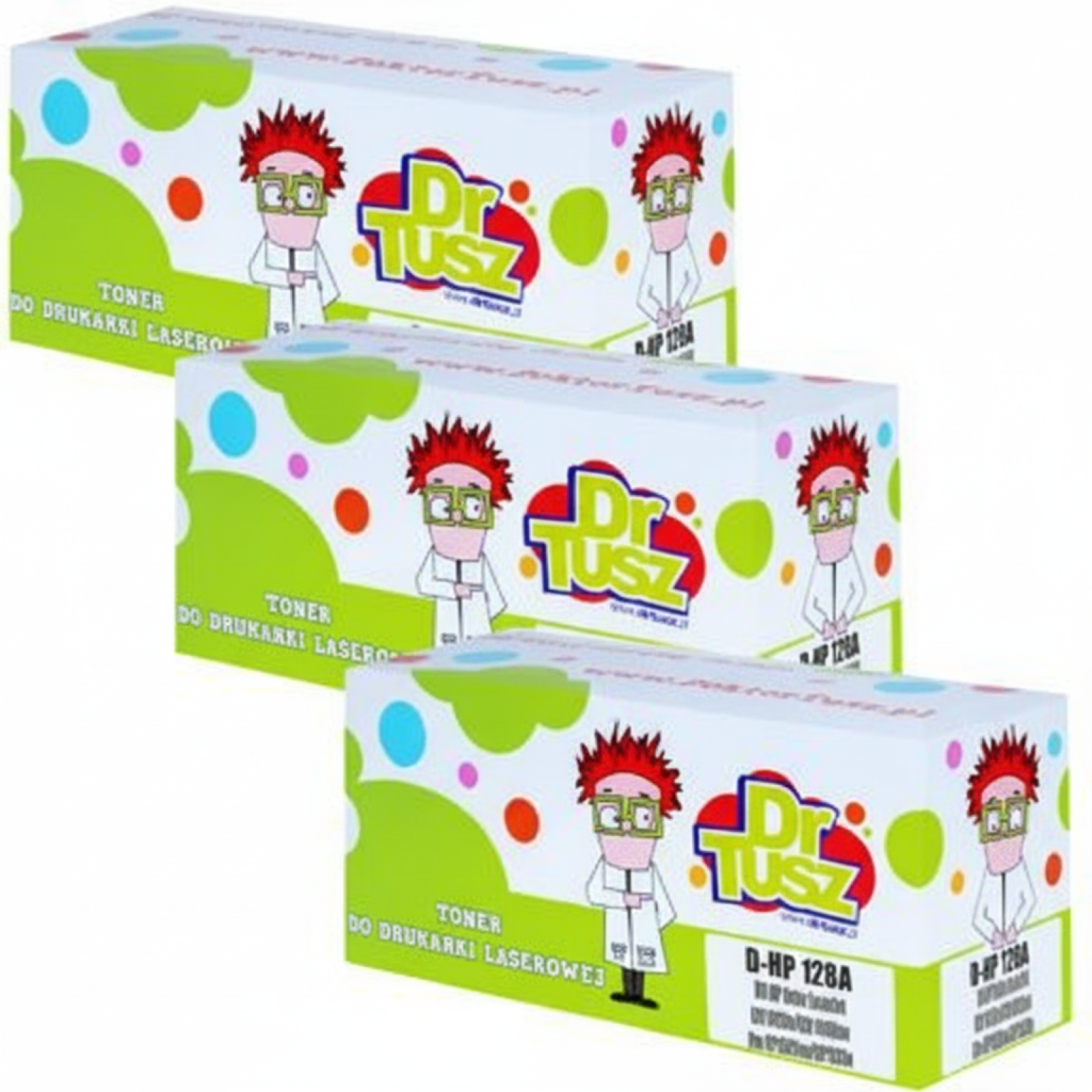 Tonery Zamienniki 128A do HP (CF371AM) (trójpak)
