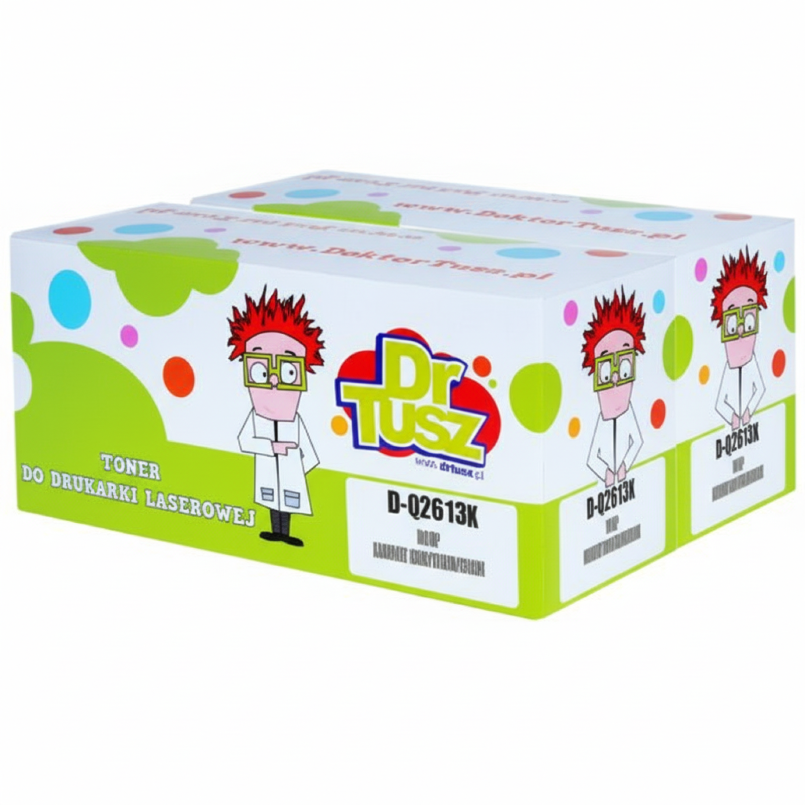 Tonery Zamienniki 13X do HP (Q2613XD) (Czarne) (dwupak)