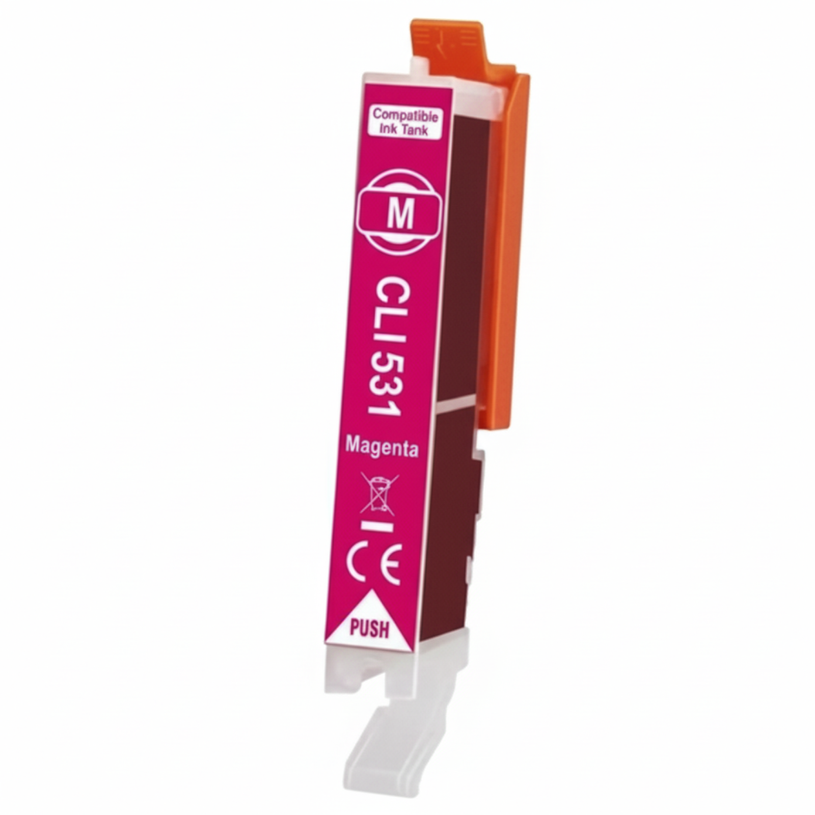 Tusz Zamiennik CLI-531 M do Canon (6120C001) (Purpurowy)