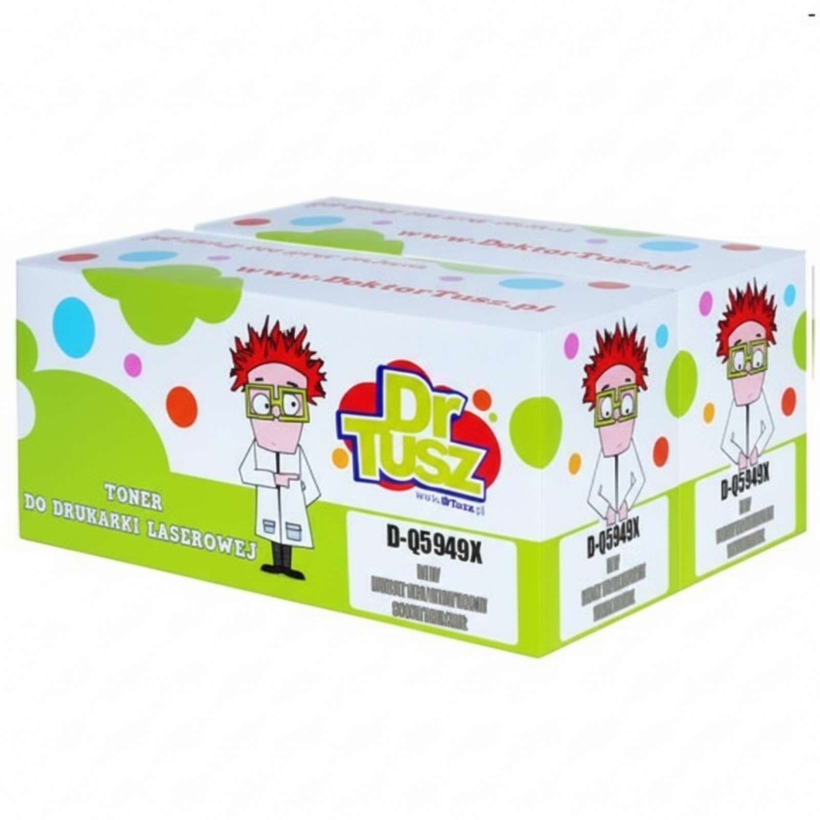 Tonery Zamienniki 49X do HP (Q5949XD) (Czarne) (dwupak)