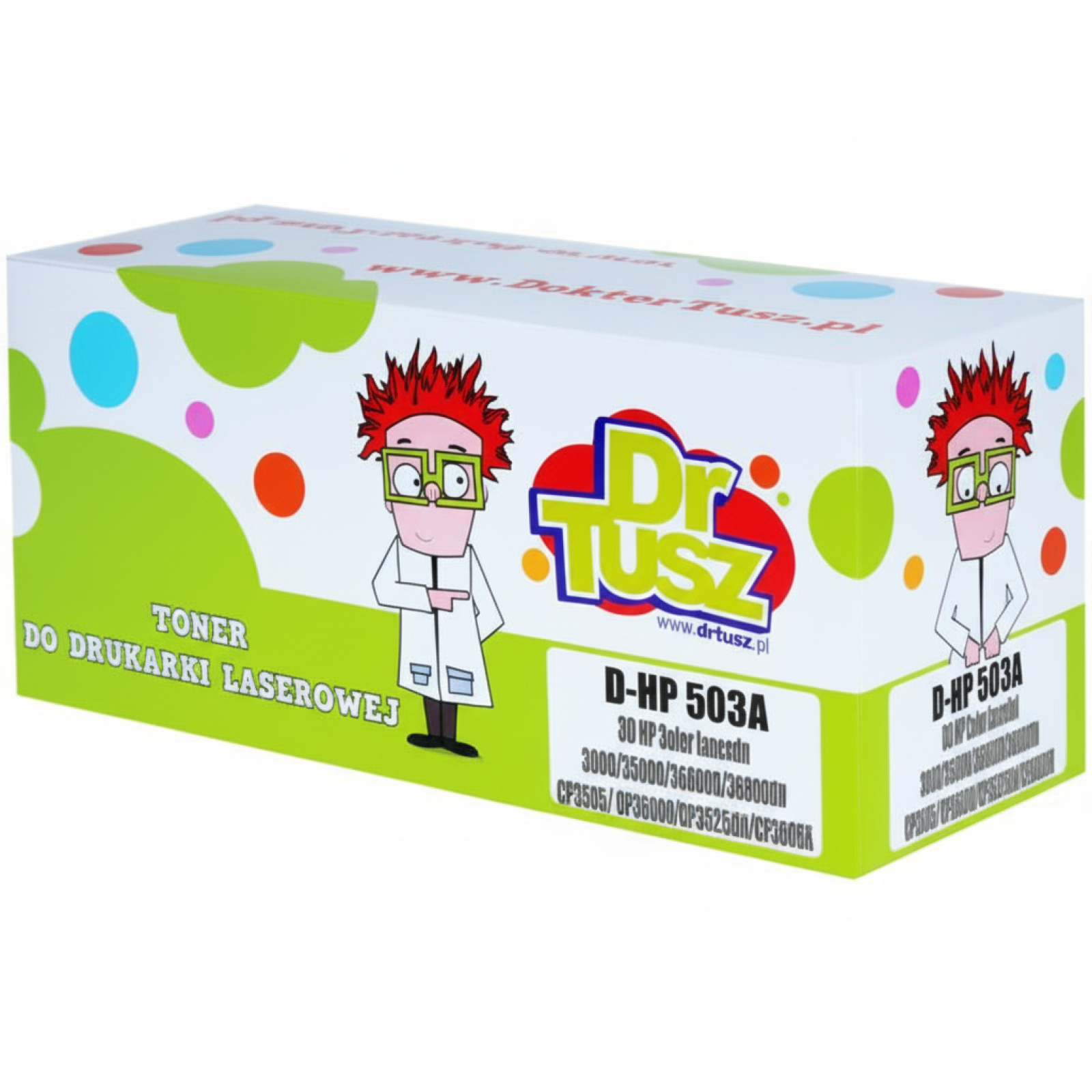 Toner Zamiennik 503A do HP (Q7583A) (Purpurowy)