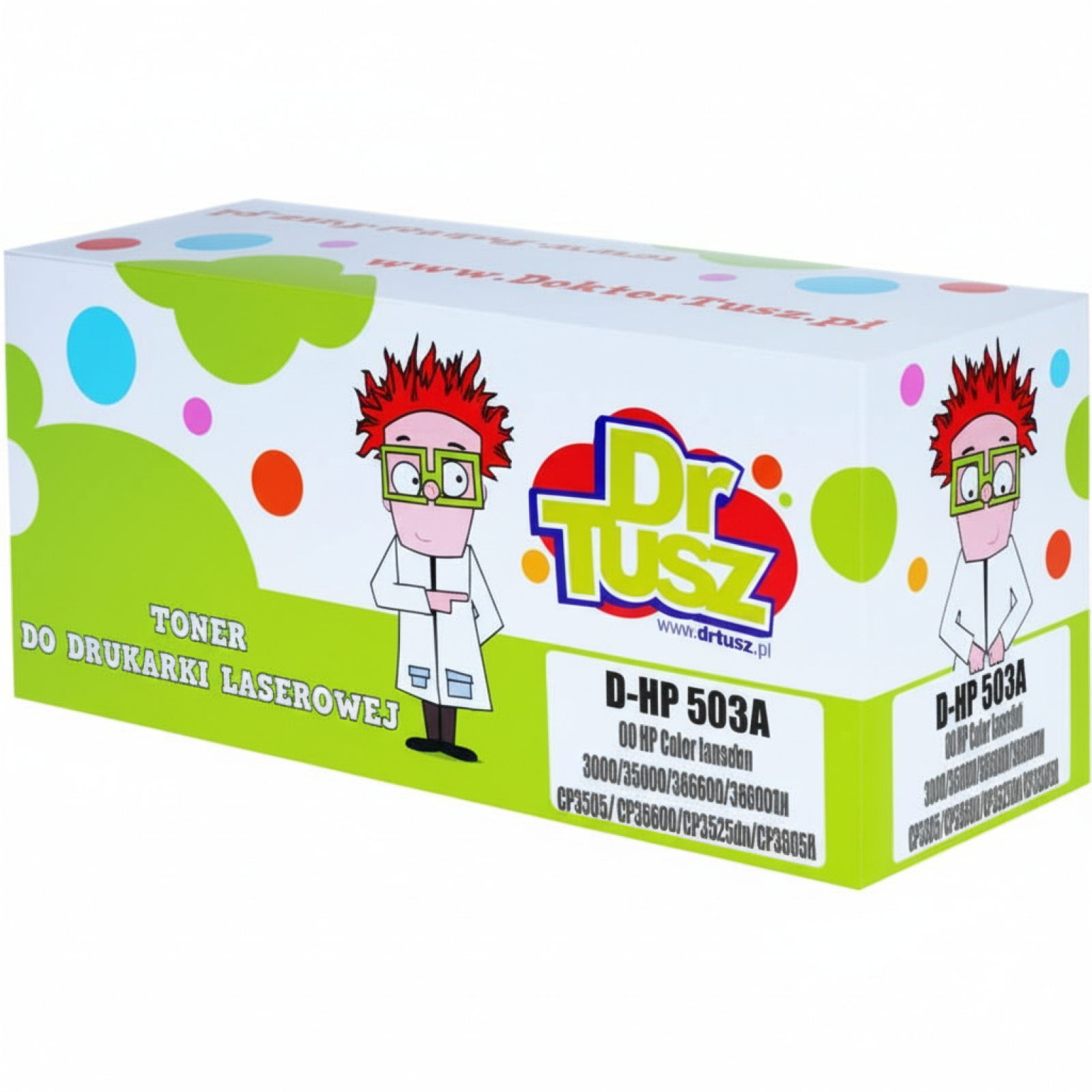 Toner Zamiennik 503A do HP (Q7581A) (Błękitny)