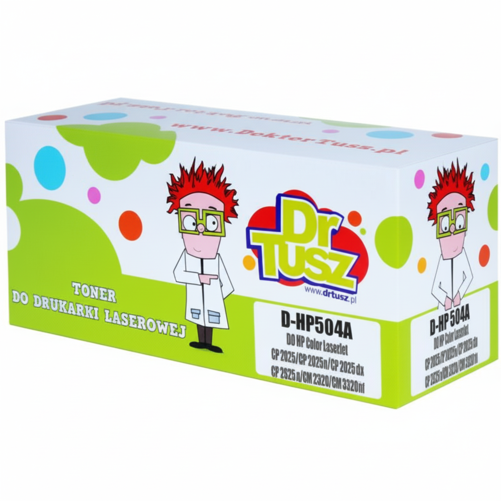 Toner Zamiennik 504A do HP (CE253A) (Purpurowy)