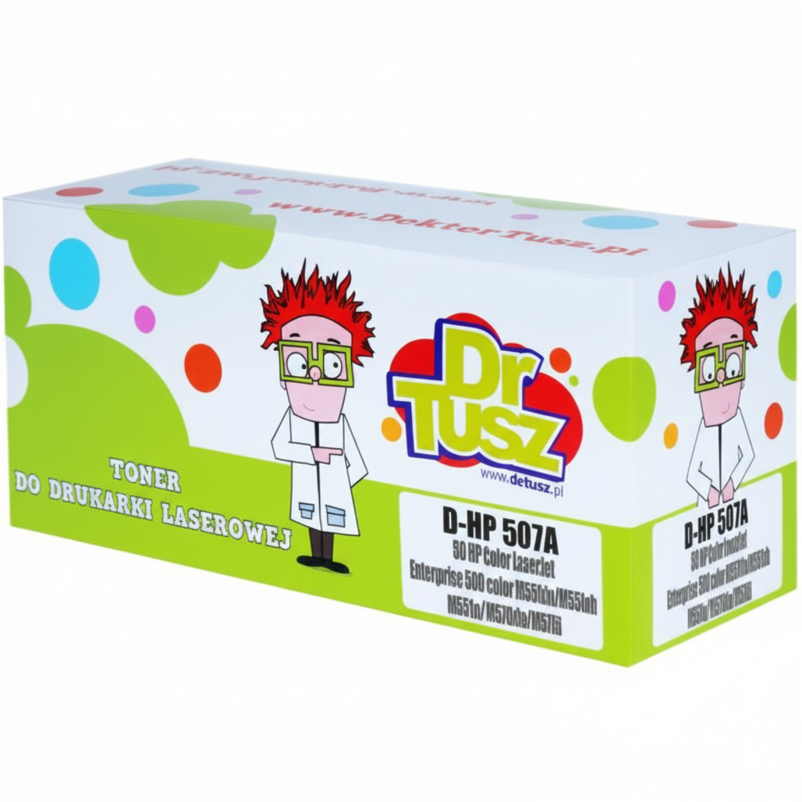 Toner Zamiennik 507A do HP (CE402A) (Żółty)