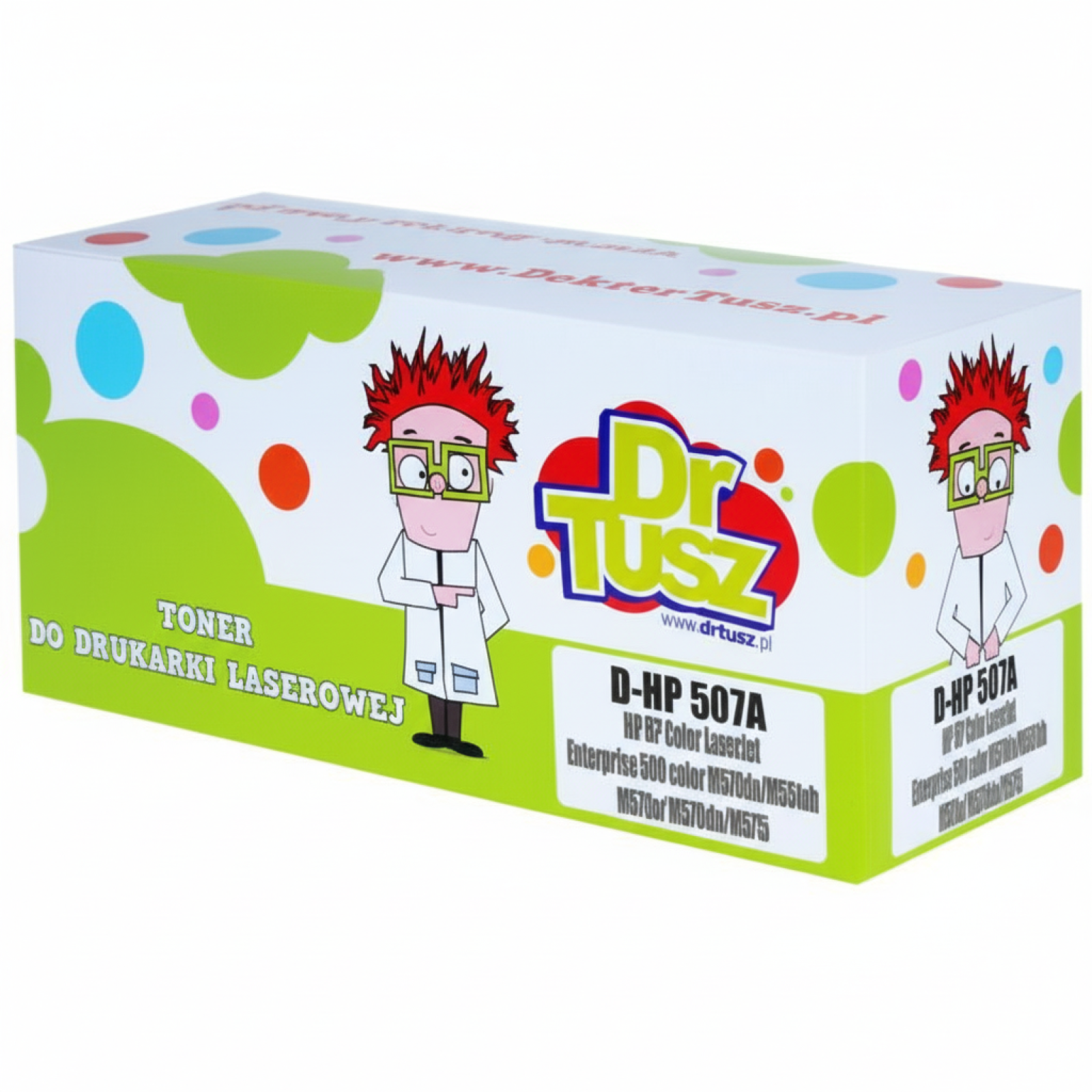 Toner Zamiennik 507A do HP (CE403A) (Purpurowy)