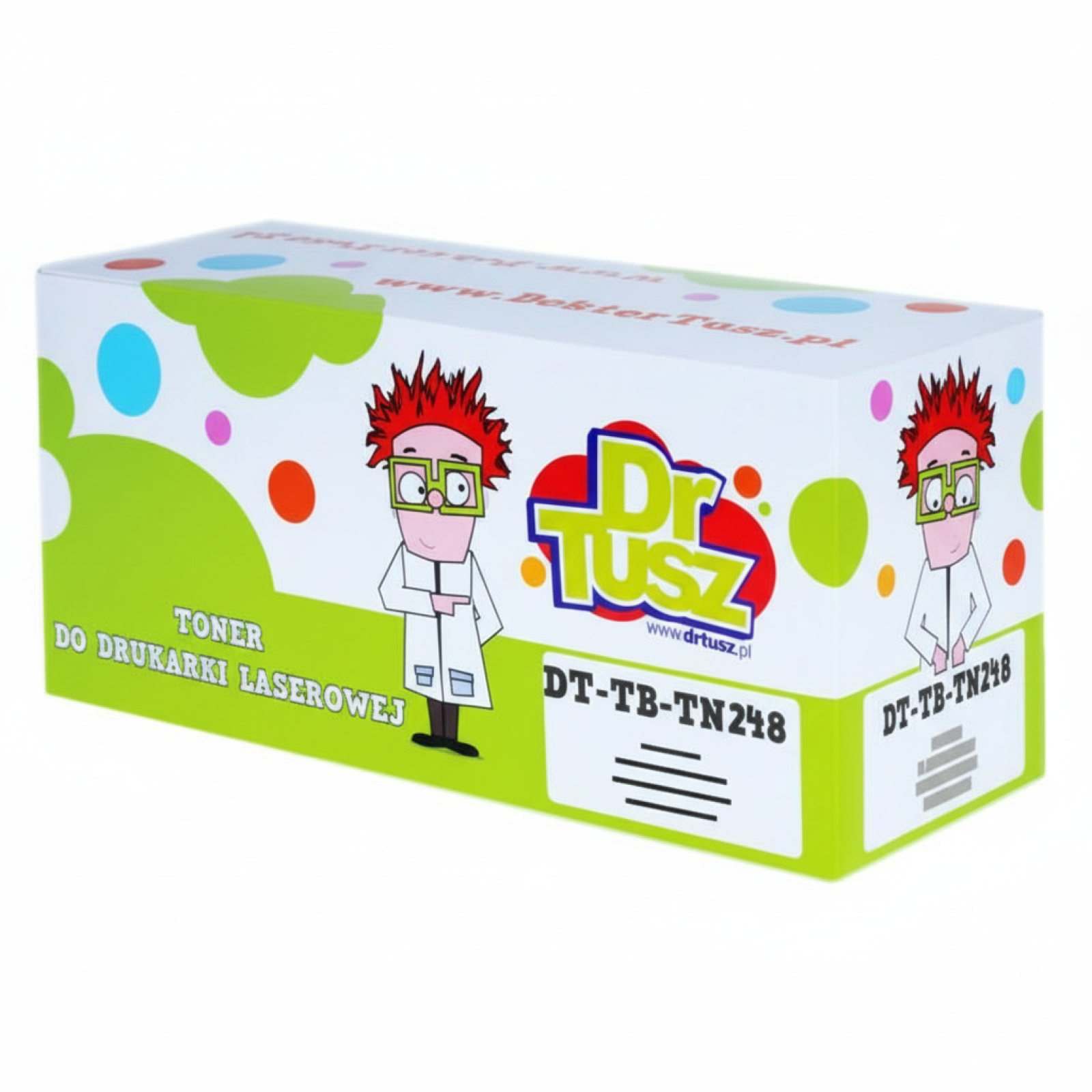 Toner Zamiennik TN-248C do Brother (DT-TB-248C) (Błękitny)