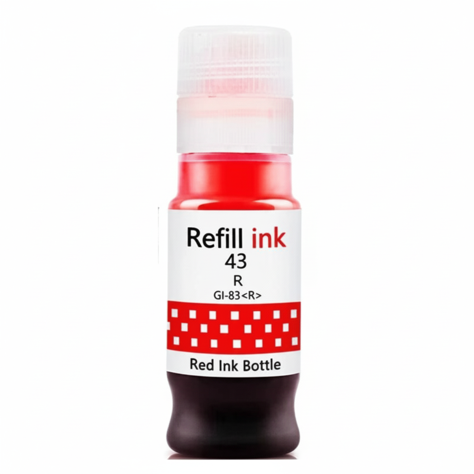 Tusz Zamiennik GI-43 R do Canon (4716C001) (Czerwony)