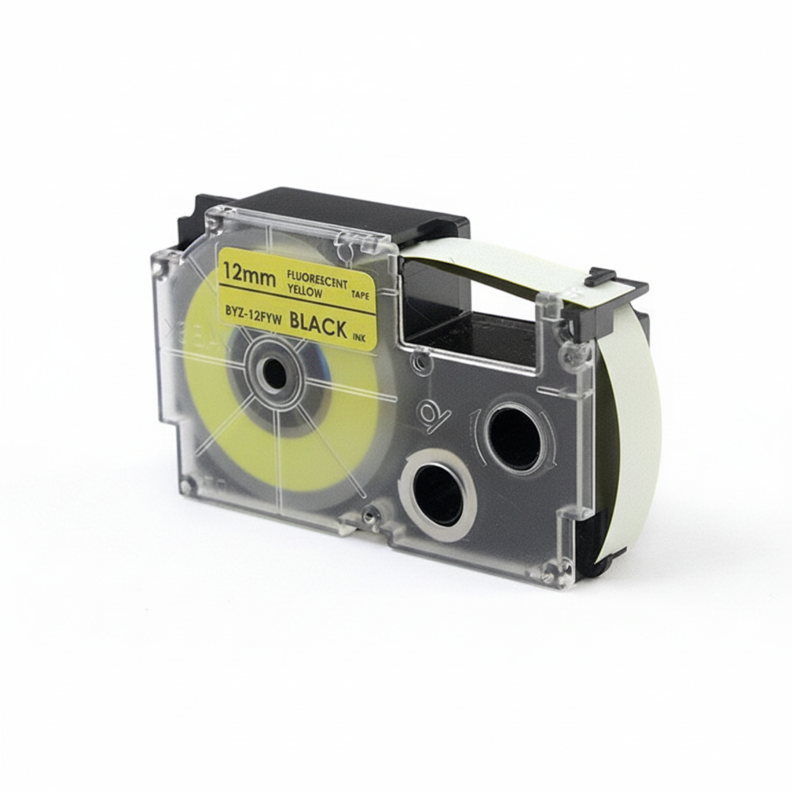 Taśma Barwiąca Zamiennik XR-12FYW do Casio (XR-12FYW) (Żółty) (12 mm, 5,5 m)