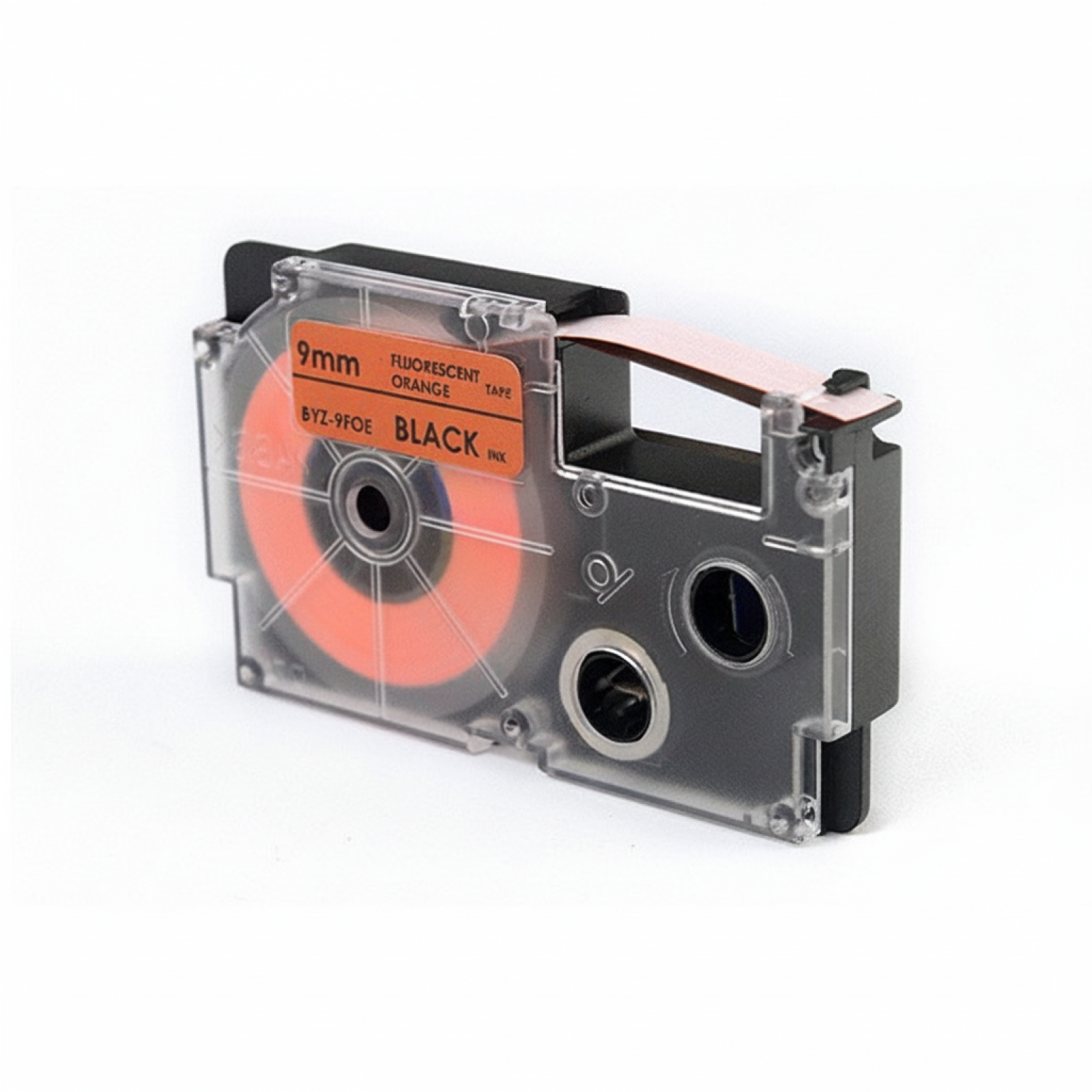 Taśma Barwiąca Zamiennik XR-9FOE do Casio (XR-9FOE) (Pomarańczowy) (9 mm, 5,5 m)