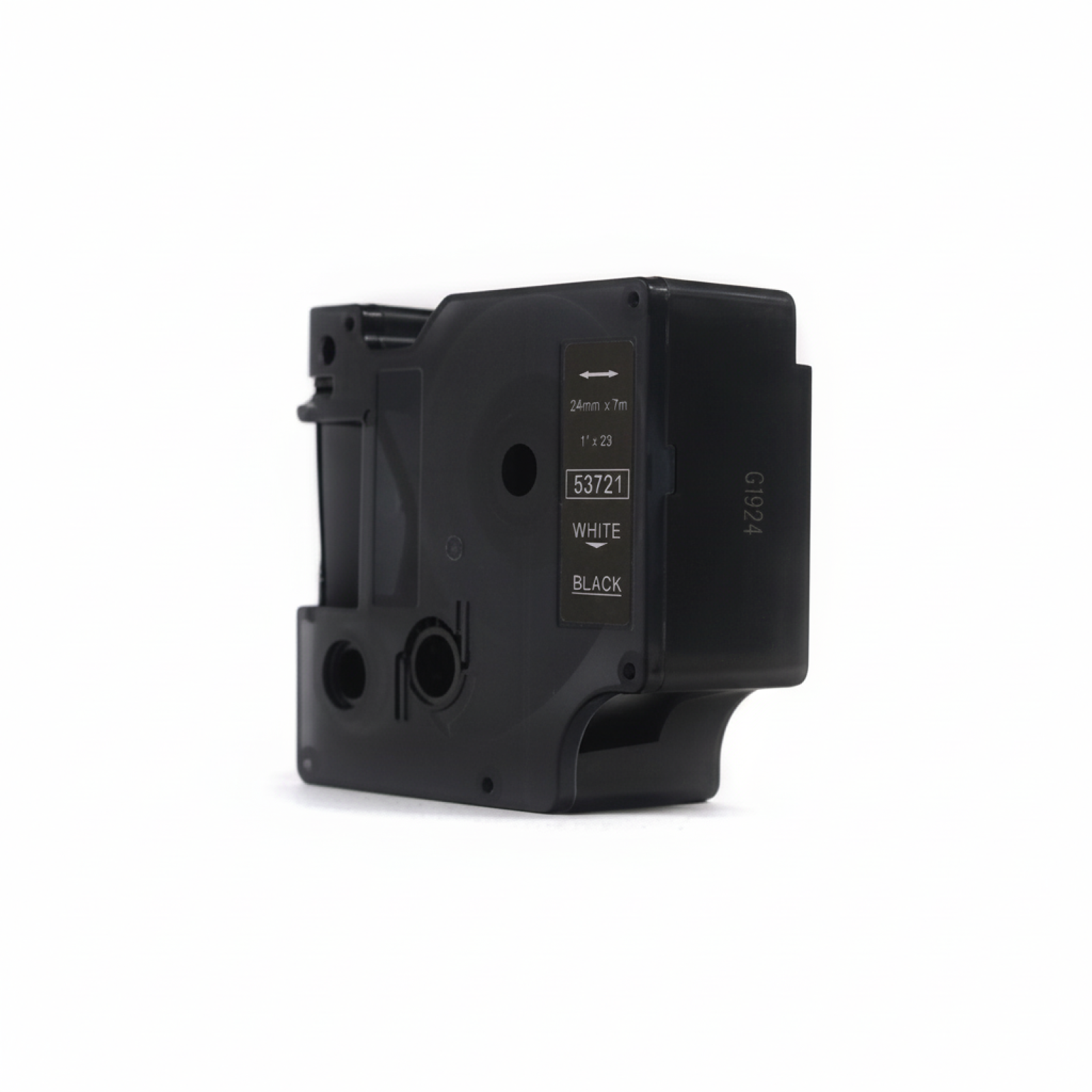 Taśma Zamiennik D1-53721 do DYMO (D1-53721) (Czarny) (24 mm, 7 m)